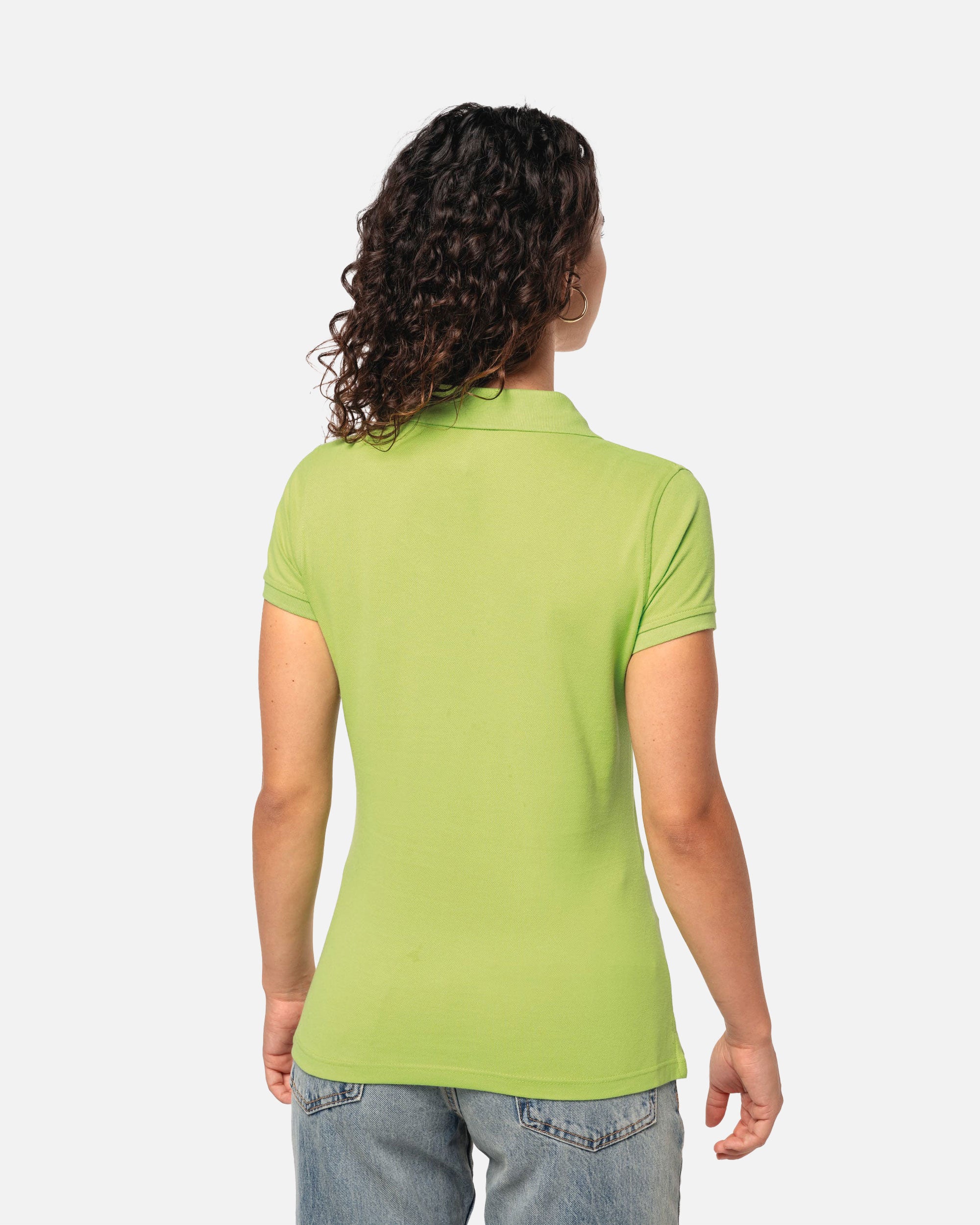 Schweres Damen Piqué Polo T-Shirt