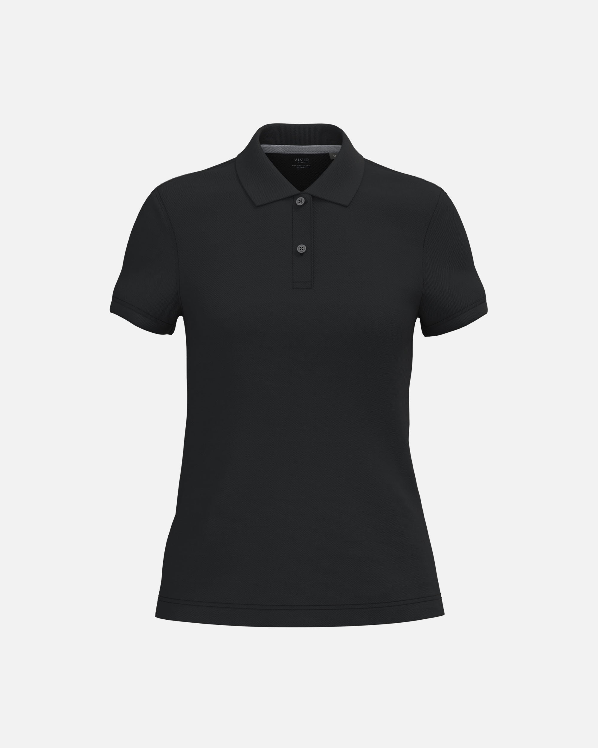 Schweres Damen Piqué Polo T-Shirt