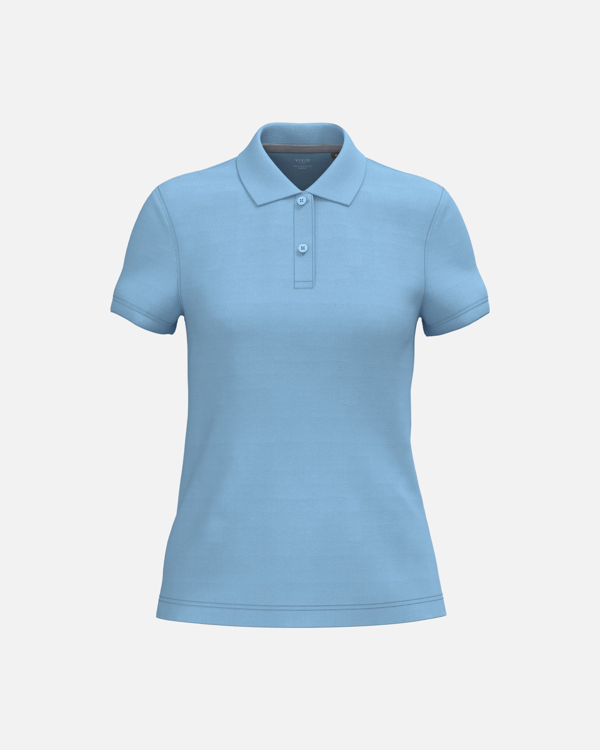 Schweres Damen Piqué Polo T-Shirt