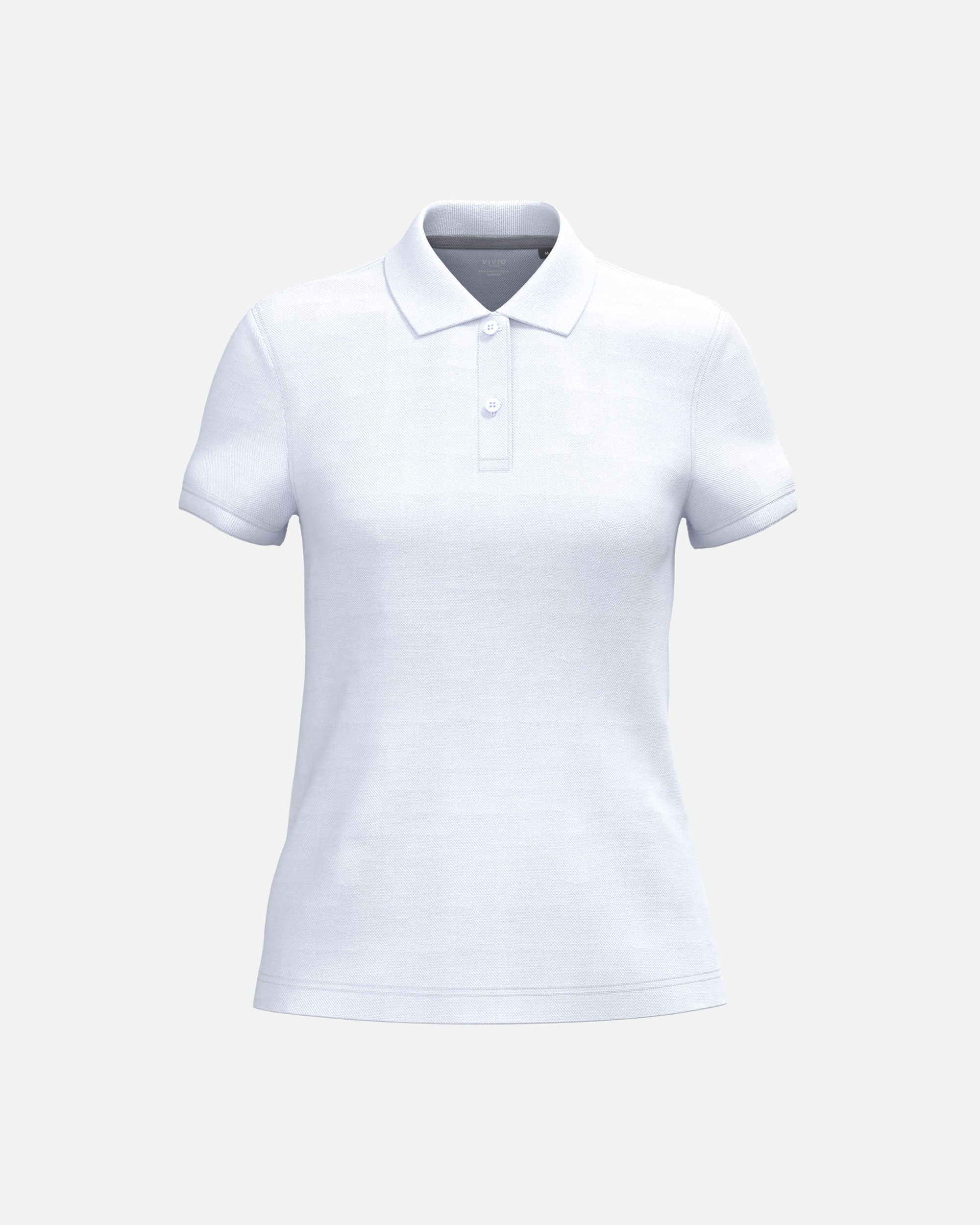 Schweres Damen Piqué Polo T-Shirt