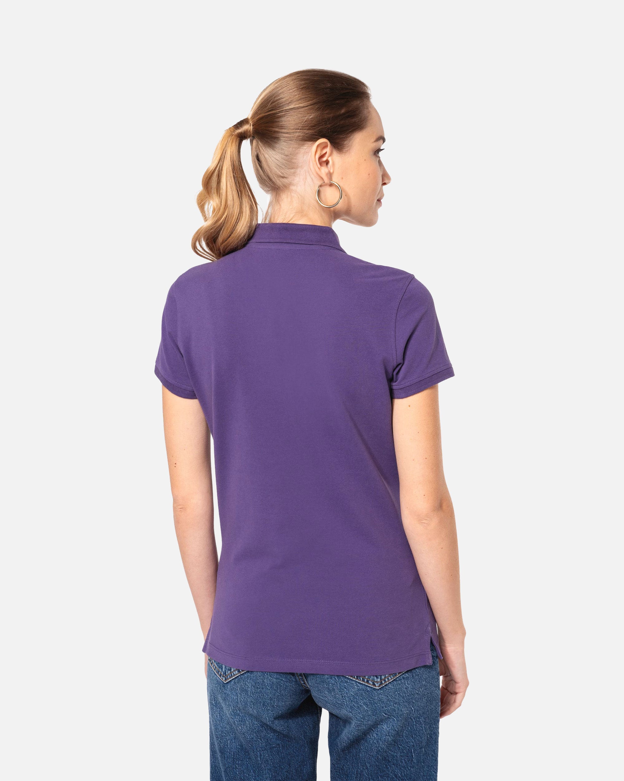Klassisches Damen Piqué Polo T-Shirt