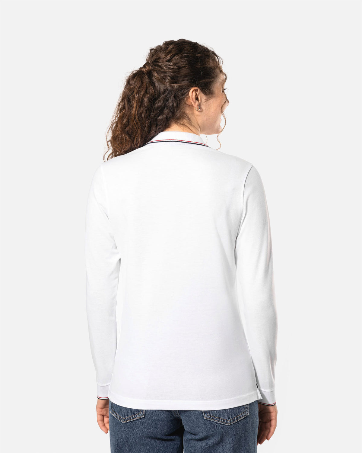 Schweres Damen Piqué Polo Langarmshirt 2.0 von VIVID