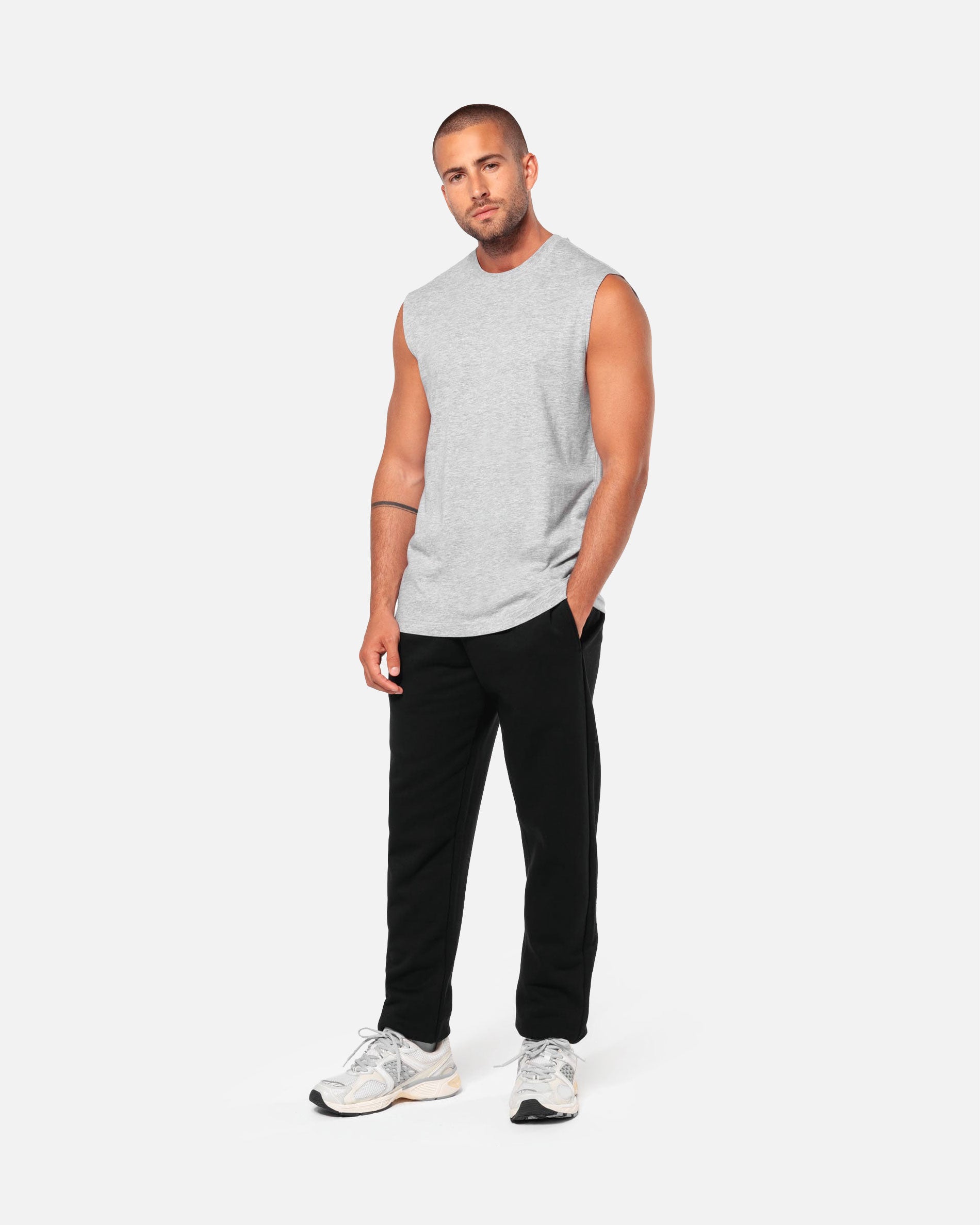 Ärmelloses Herren Bio T-Shirt von VIVID