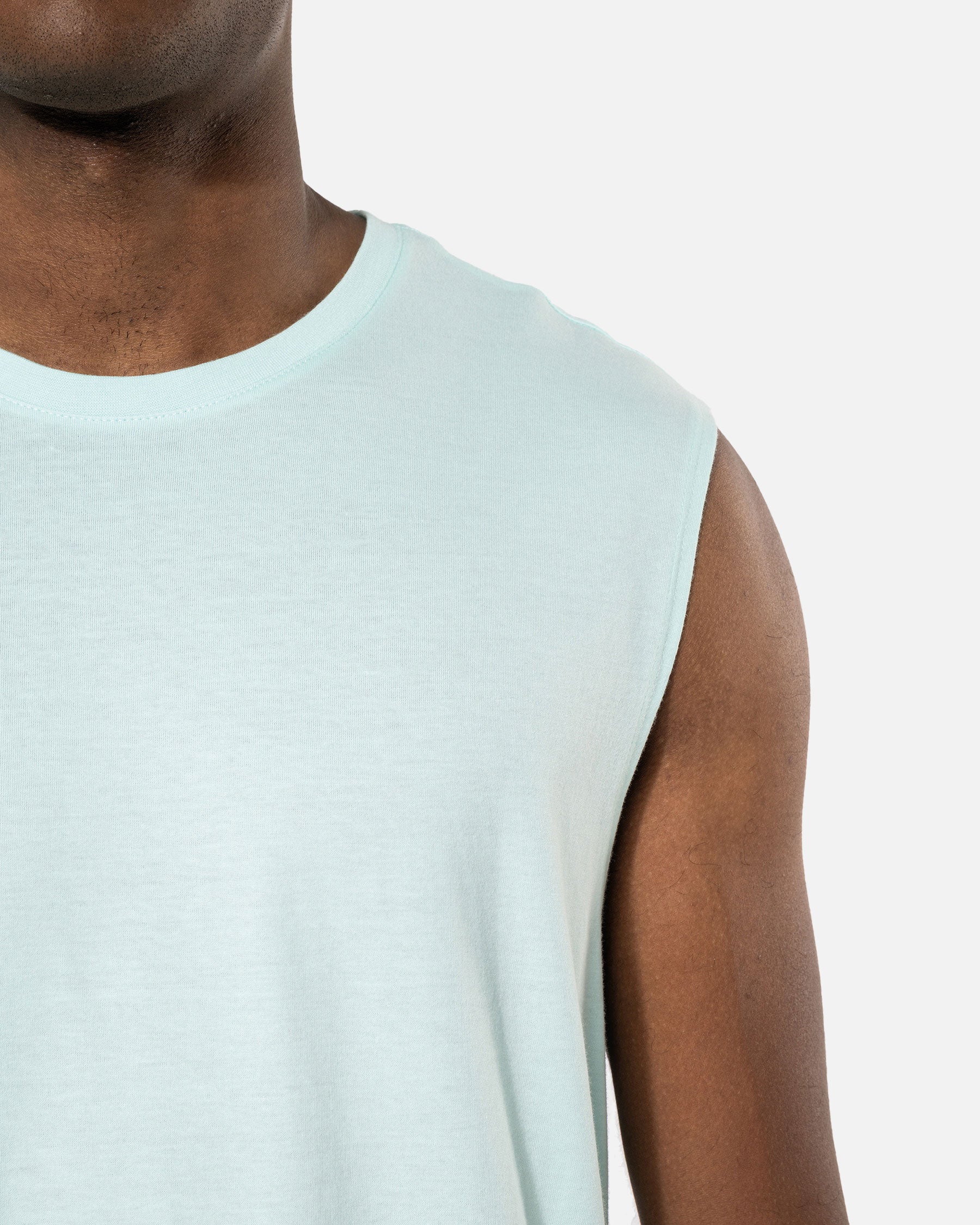 Ärmelloses Herren Bio T-Shirt von VIVID
