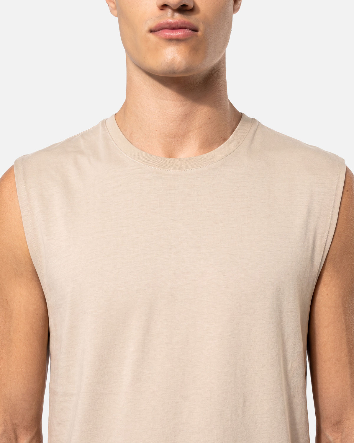 Ärmelloses Herren Bio T-Shirt von VIVID