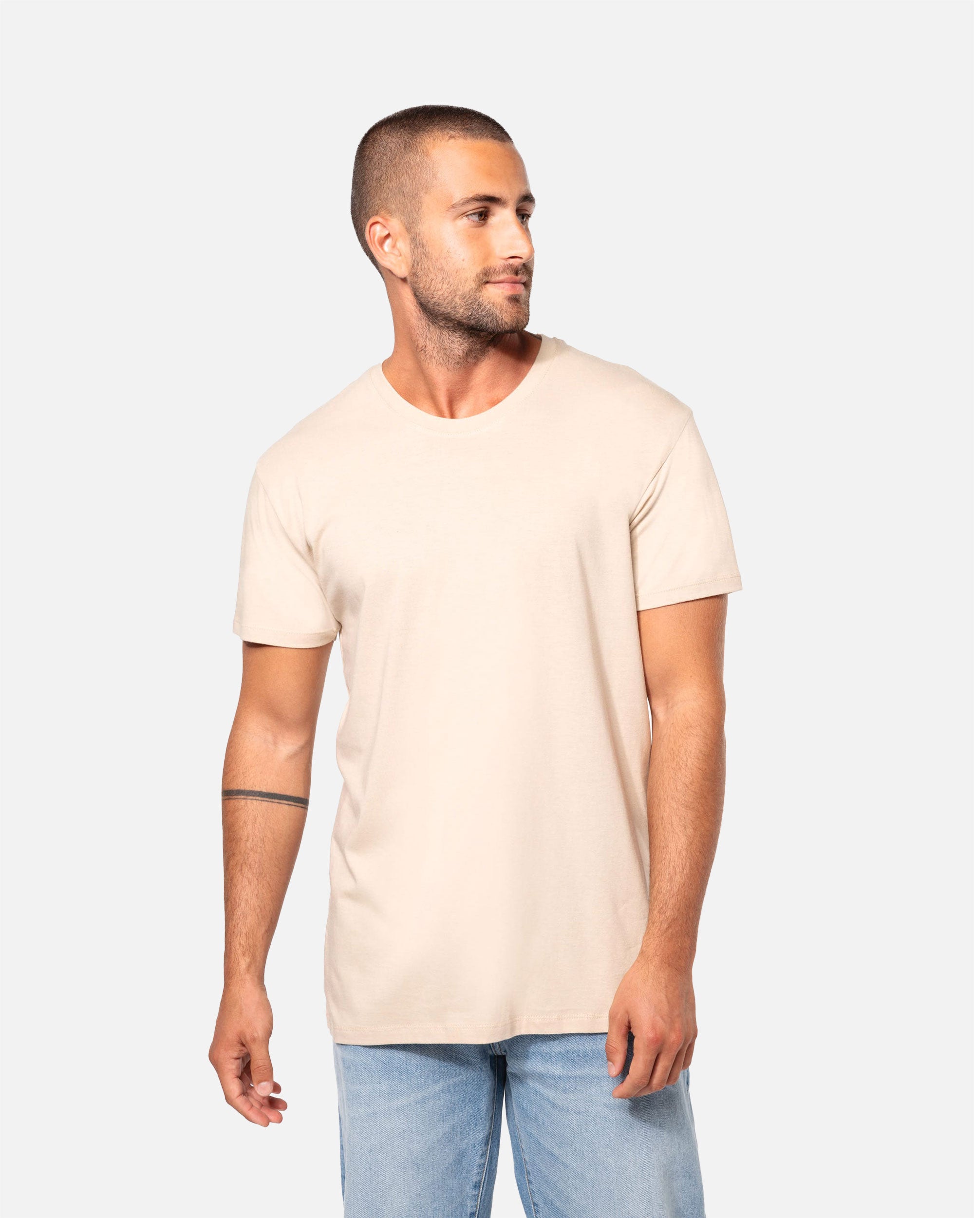 Leichtes Herren Basic T-Shirt