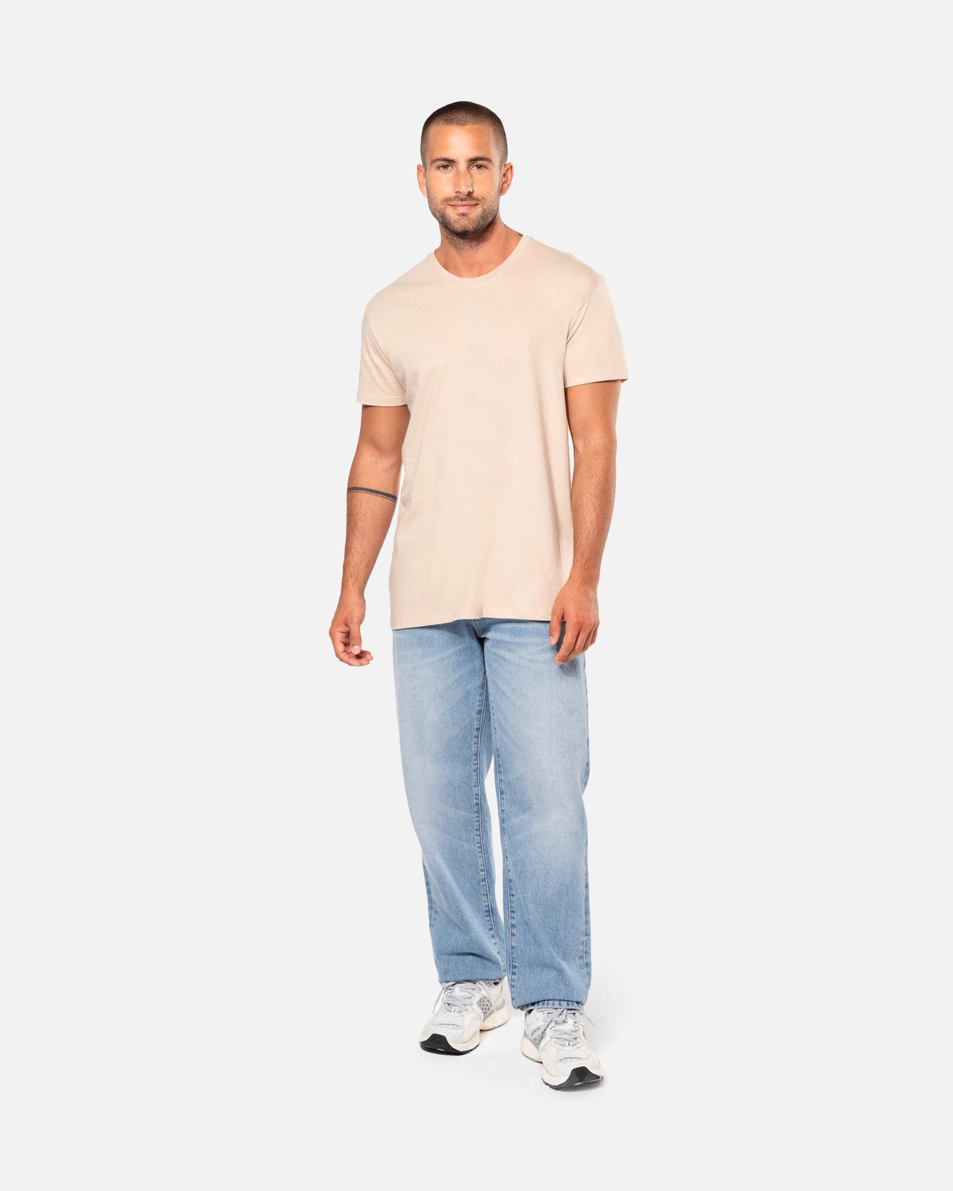 Leichtes Herren Basic T-Shirt