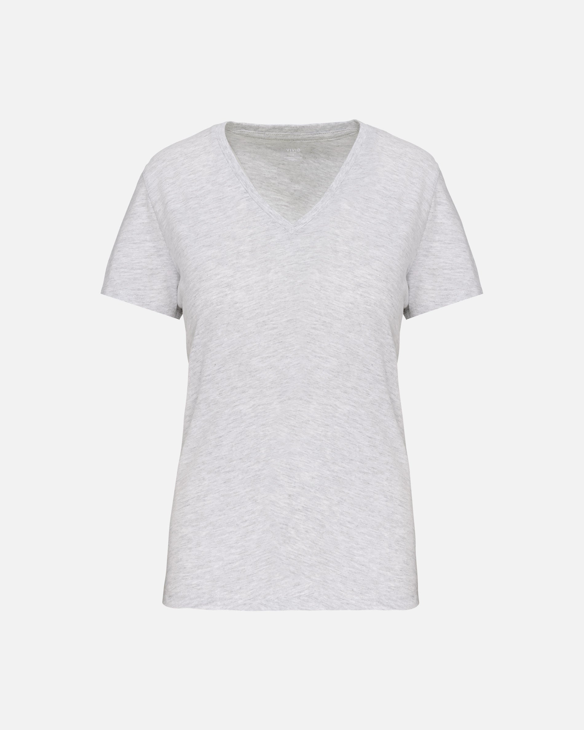 Leichtes Damen T-Shirt mit V-Ausschnitt