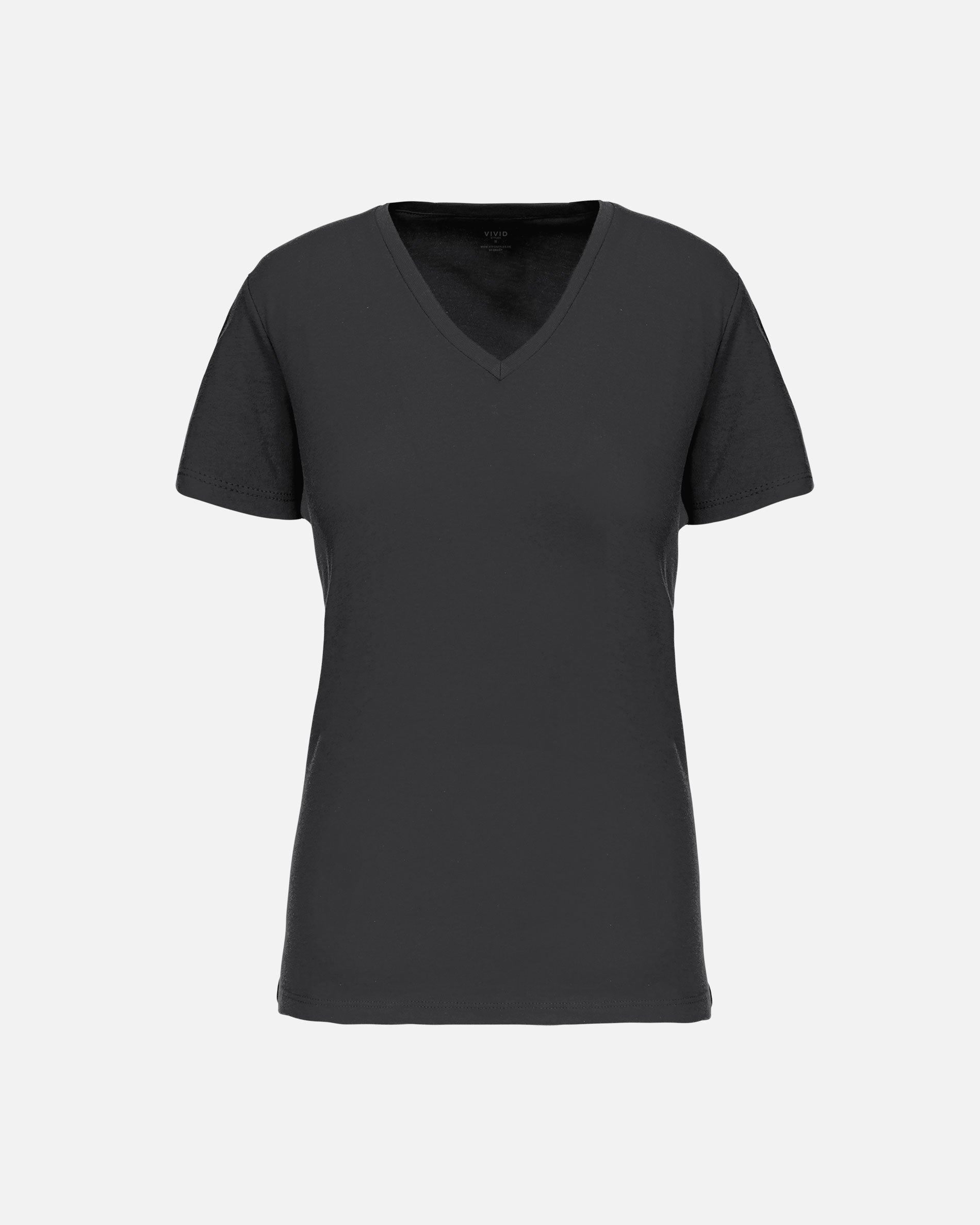 Leichtes Damen T-Shirt mit V-Ausschnitt