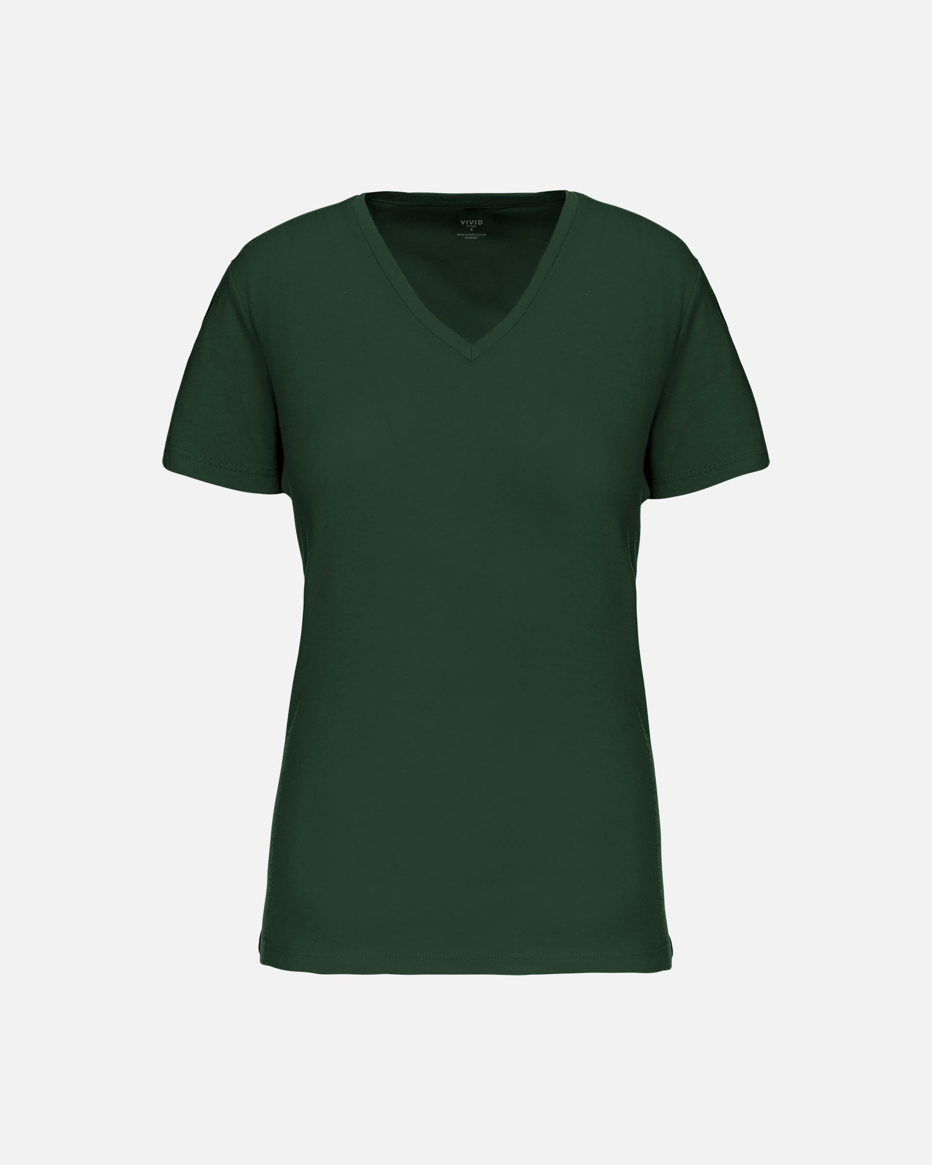 Leichtes Damen T-Shirt mit V-Ausschnitt