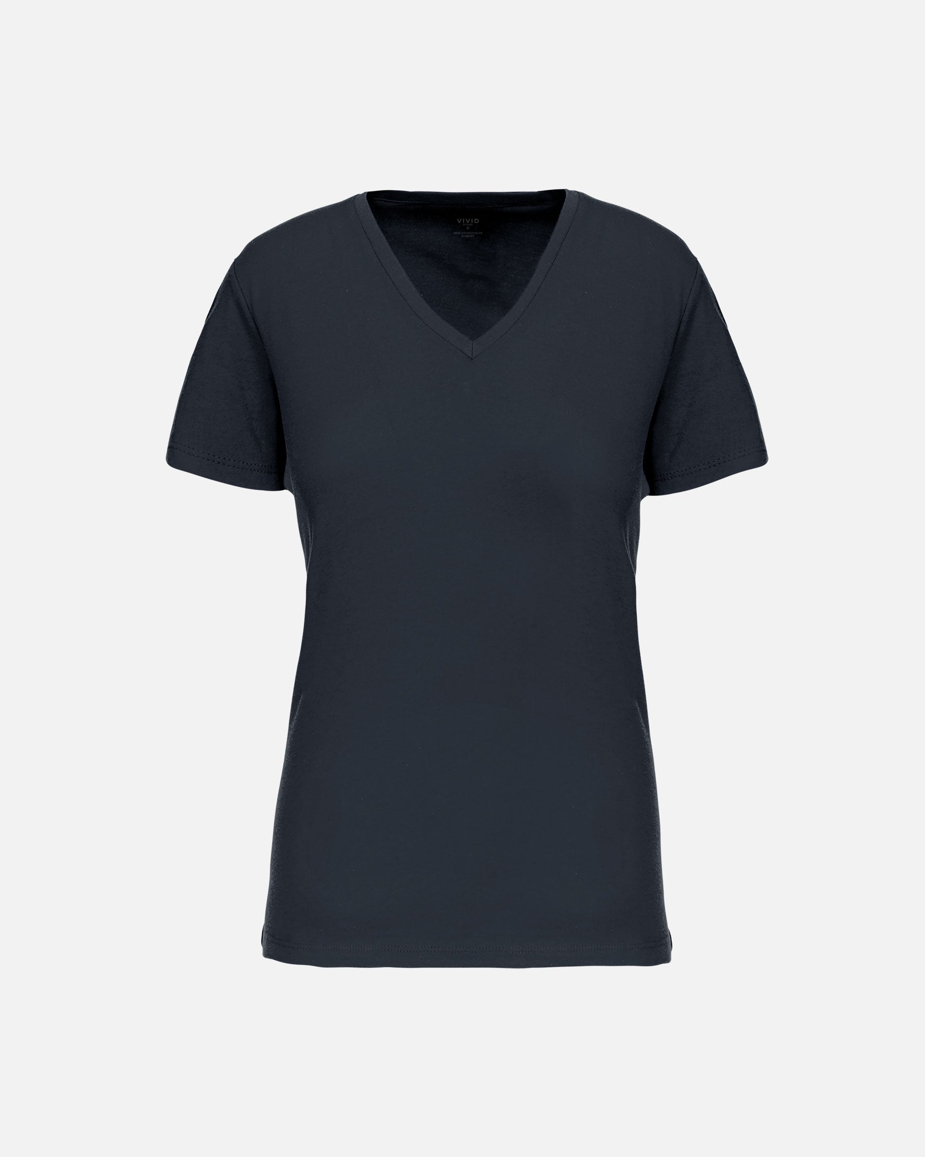 Leichtes Damen T-Shirt mit V-Ausschnitt