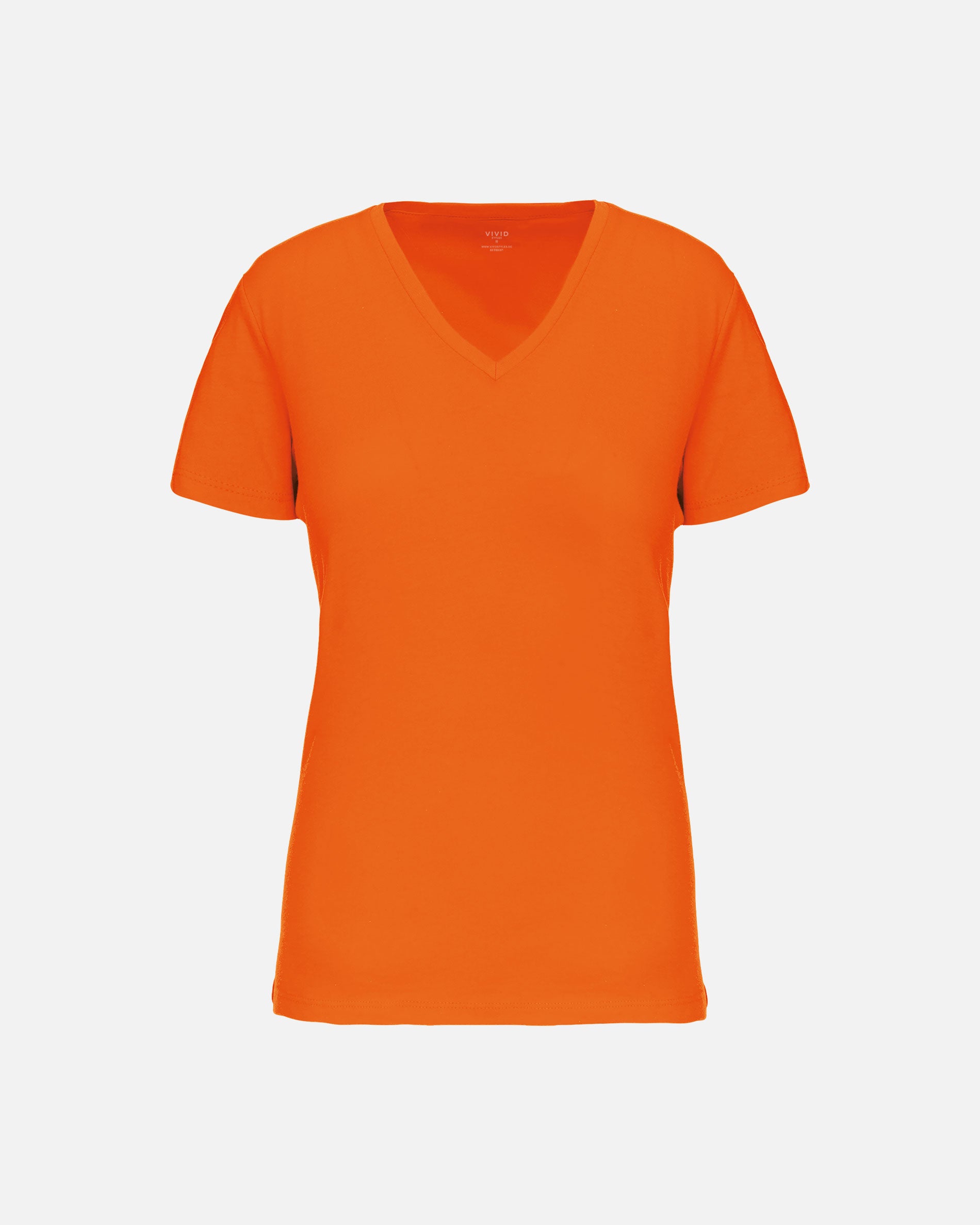 Leichtes Damen T-Shirt mit V-Ausschnitt