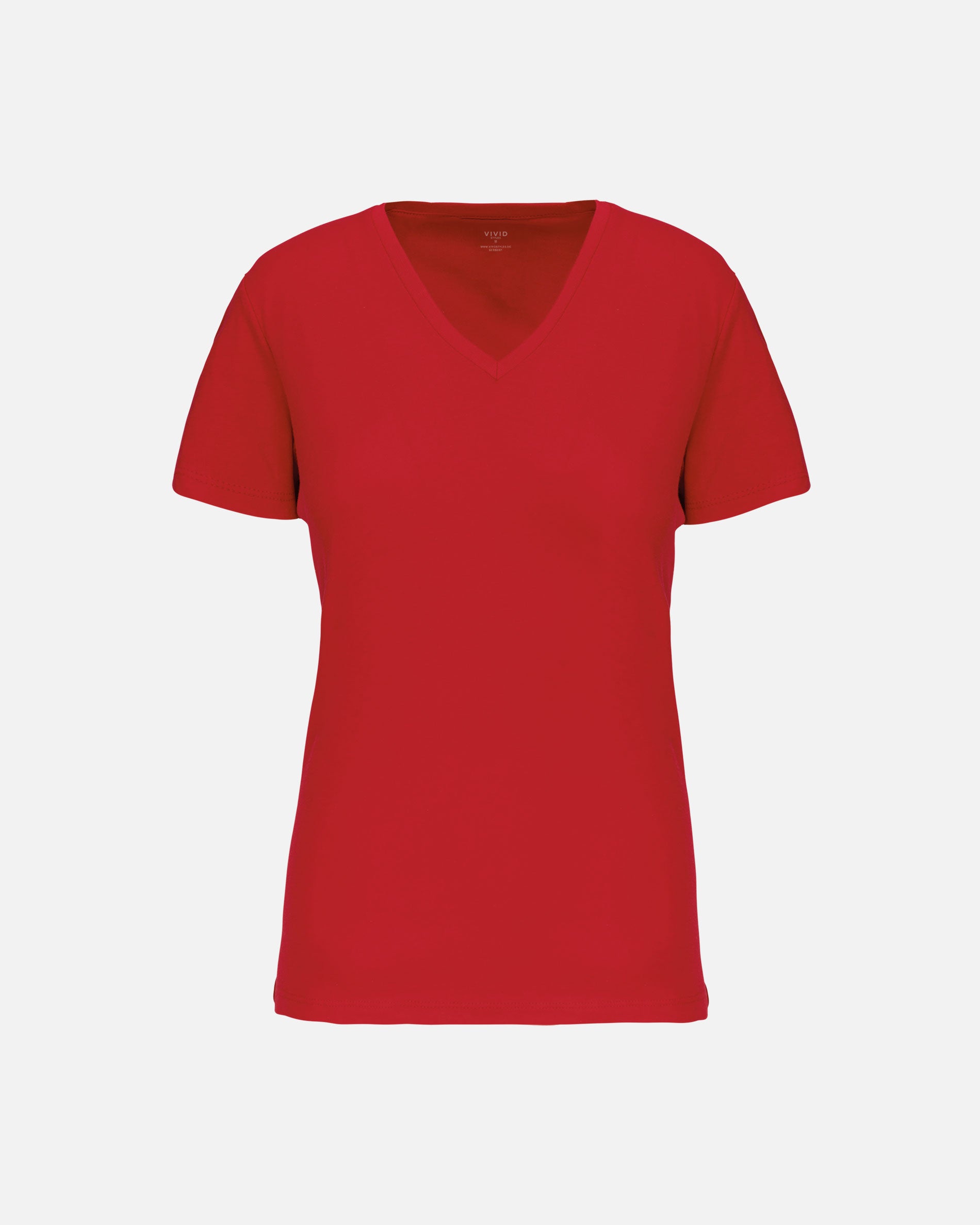 Leichtes Damen T-Shirt mit V-Ausschnitt