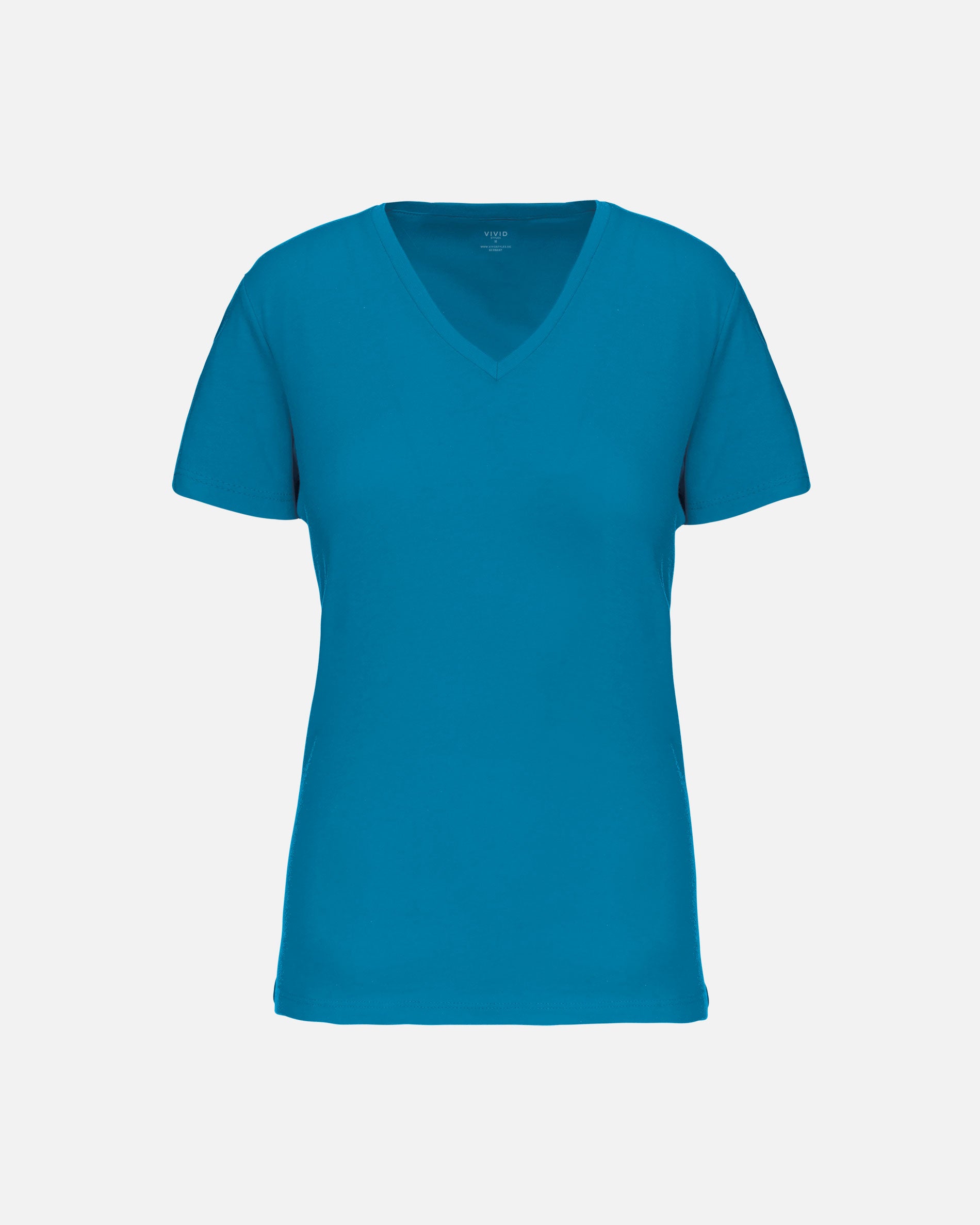 Leichtes Damen T-Shirt mit V-Ausschnitt