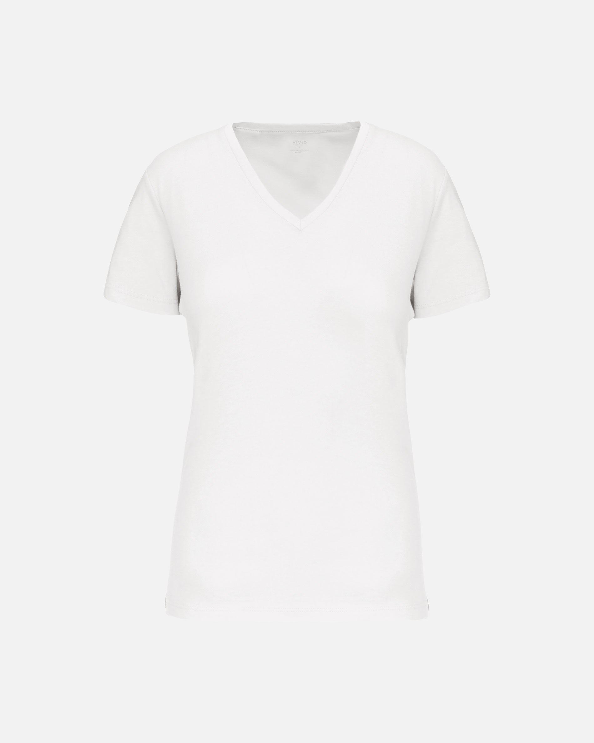 Leichtes Damen T-Shirt mit V-Ausschnitt