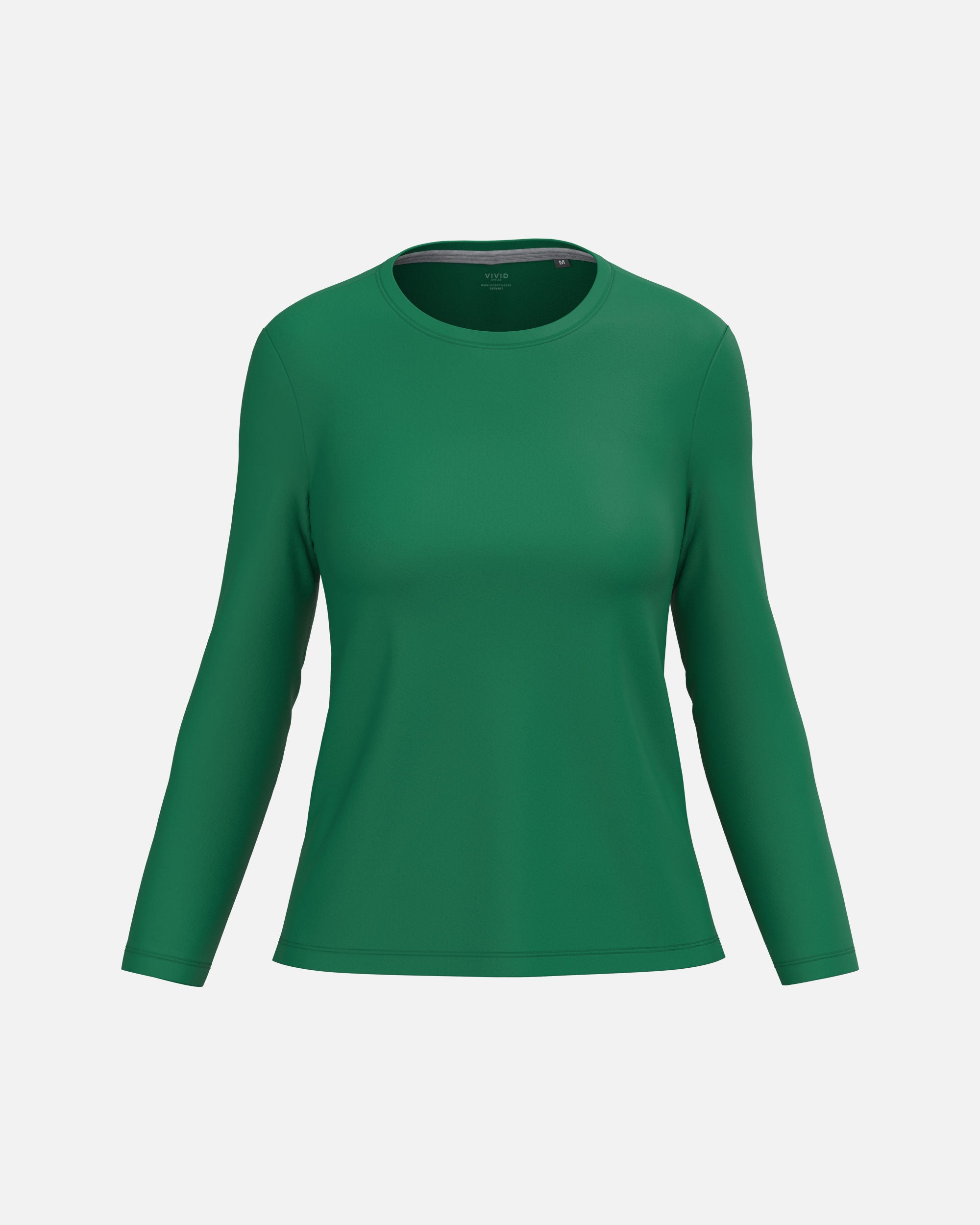 Klassisches Damen Langarmshirt