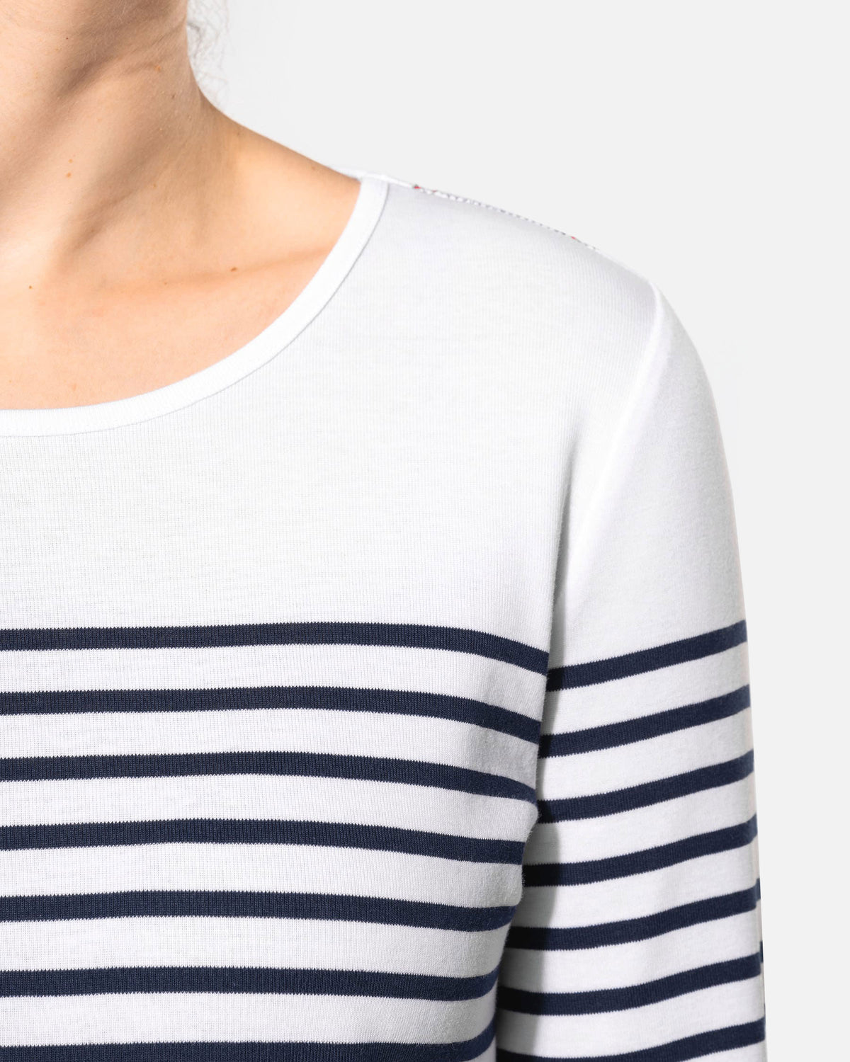 Damen Langarmshirt im Marine-Look von VIVID