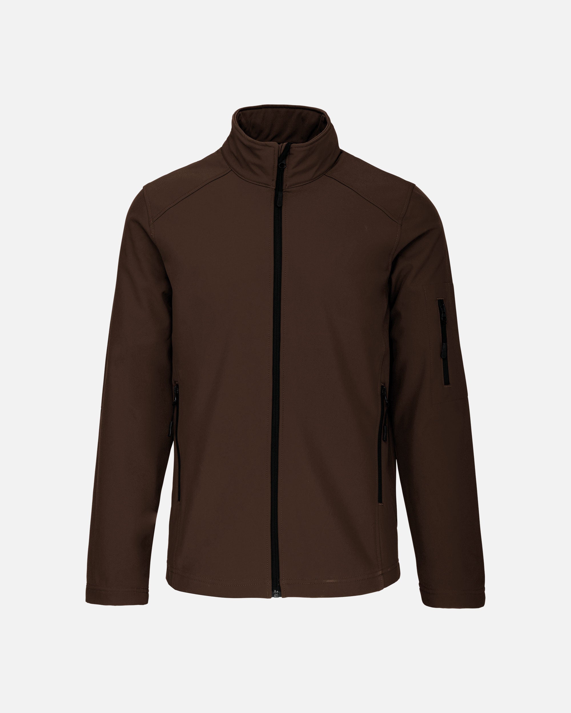 Herren Softshell Jacke Chocolate Brown von VIVID