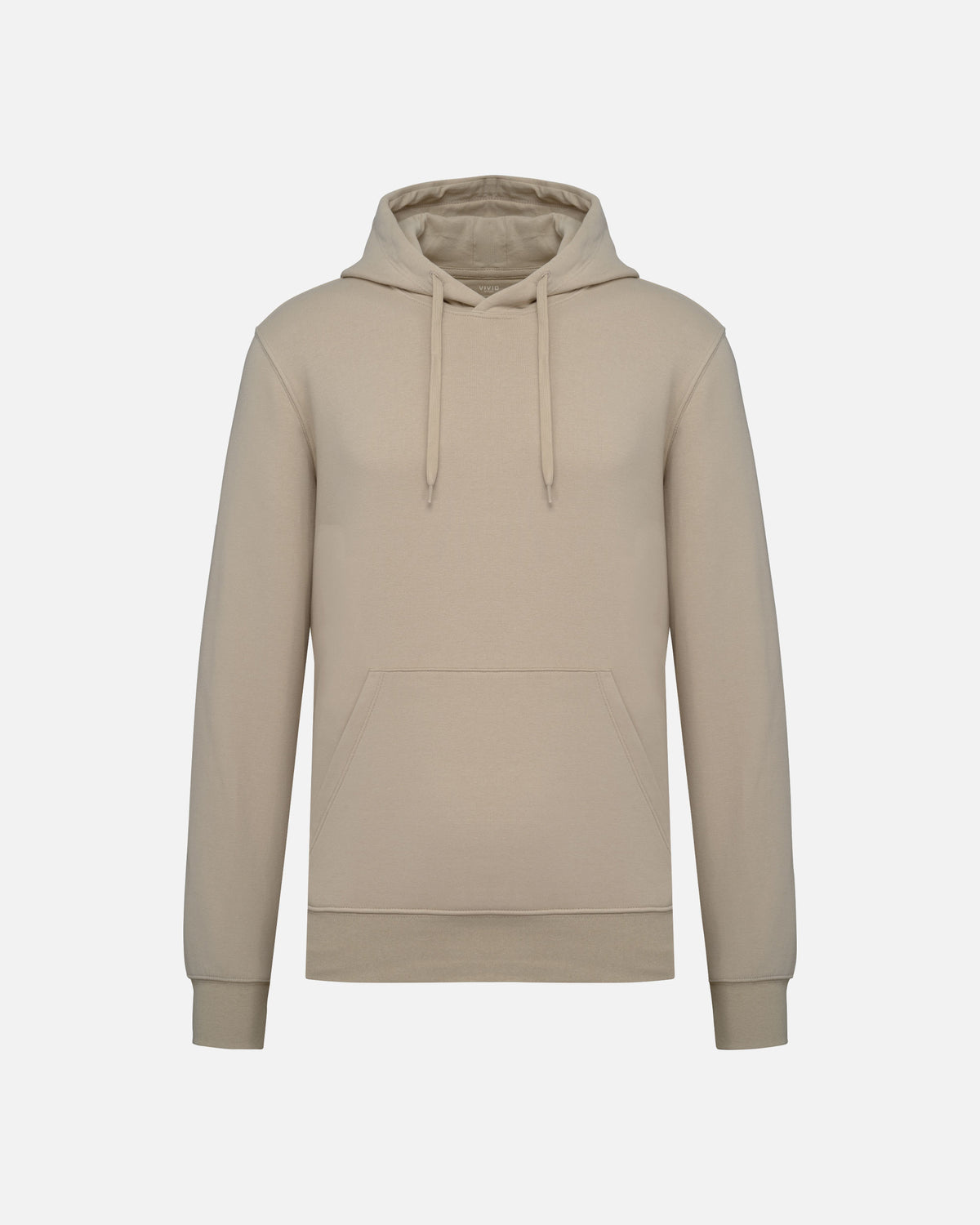 Klassisches Herren Kapuzensweatshirt Desert Sand von VIVID