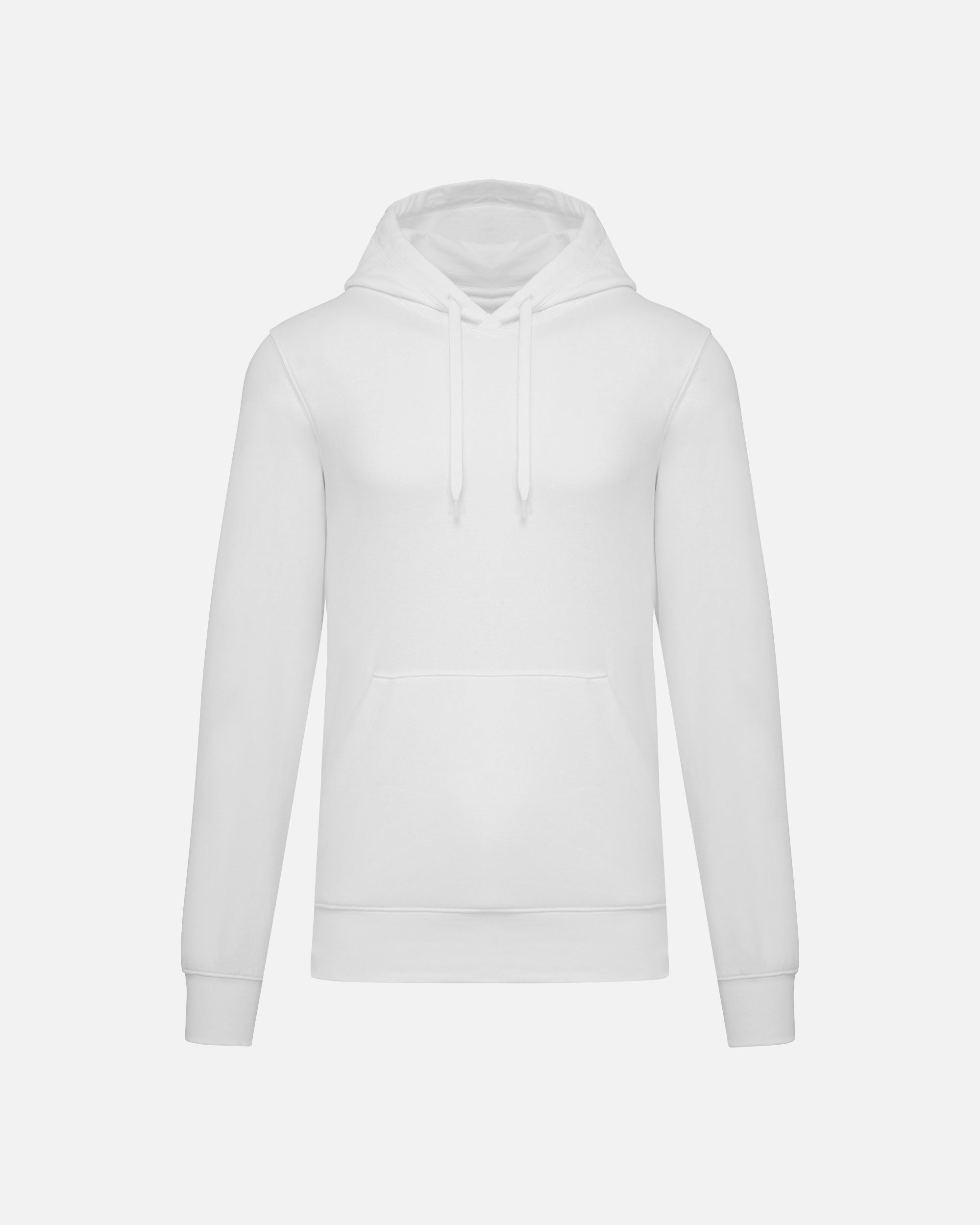 Klassisches Herren Kapuzensweatshirt White von VIVID