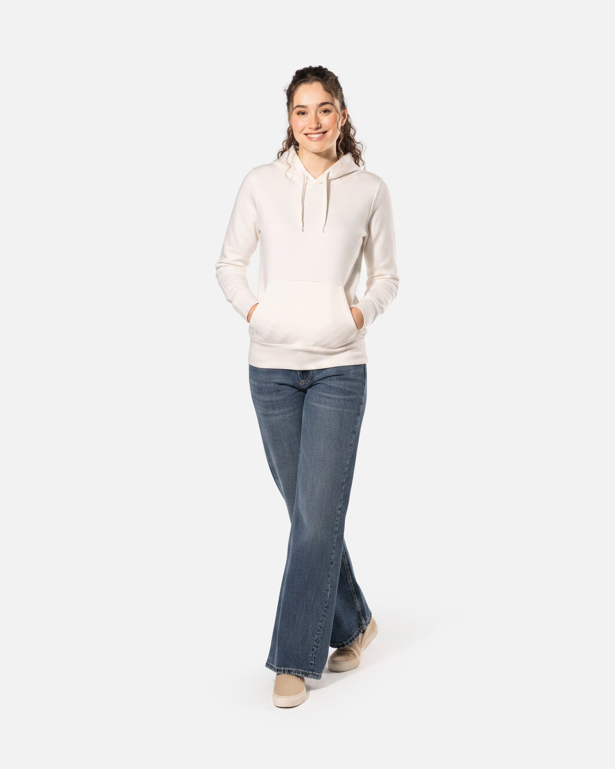 Klassisches Damen Kapuzensweatshirt von VIVID