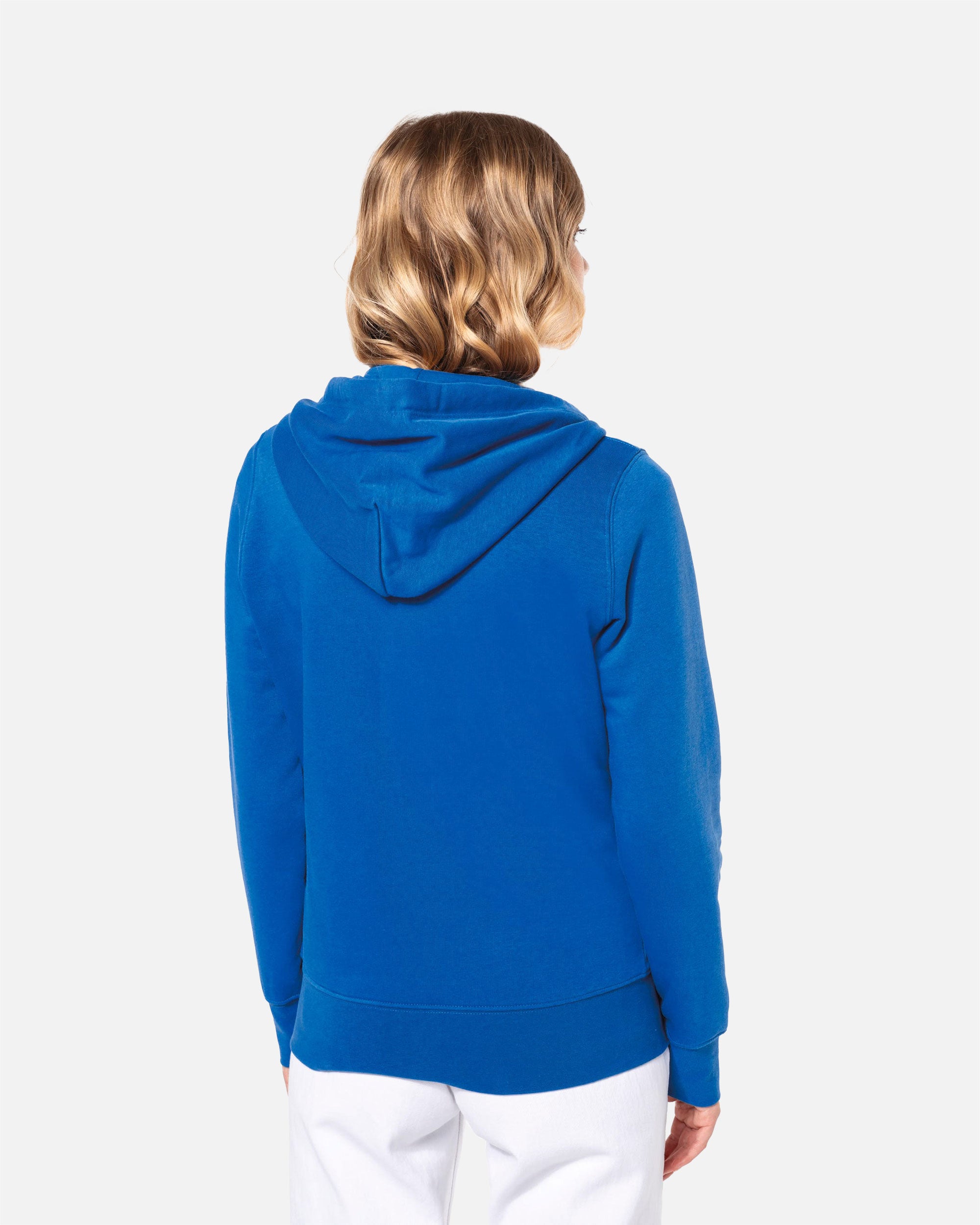 Klassisches Damen Zip Kapuzensweatshirt von VIVID