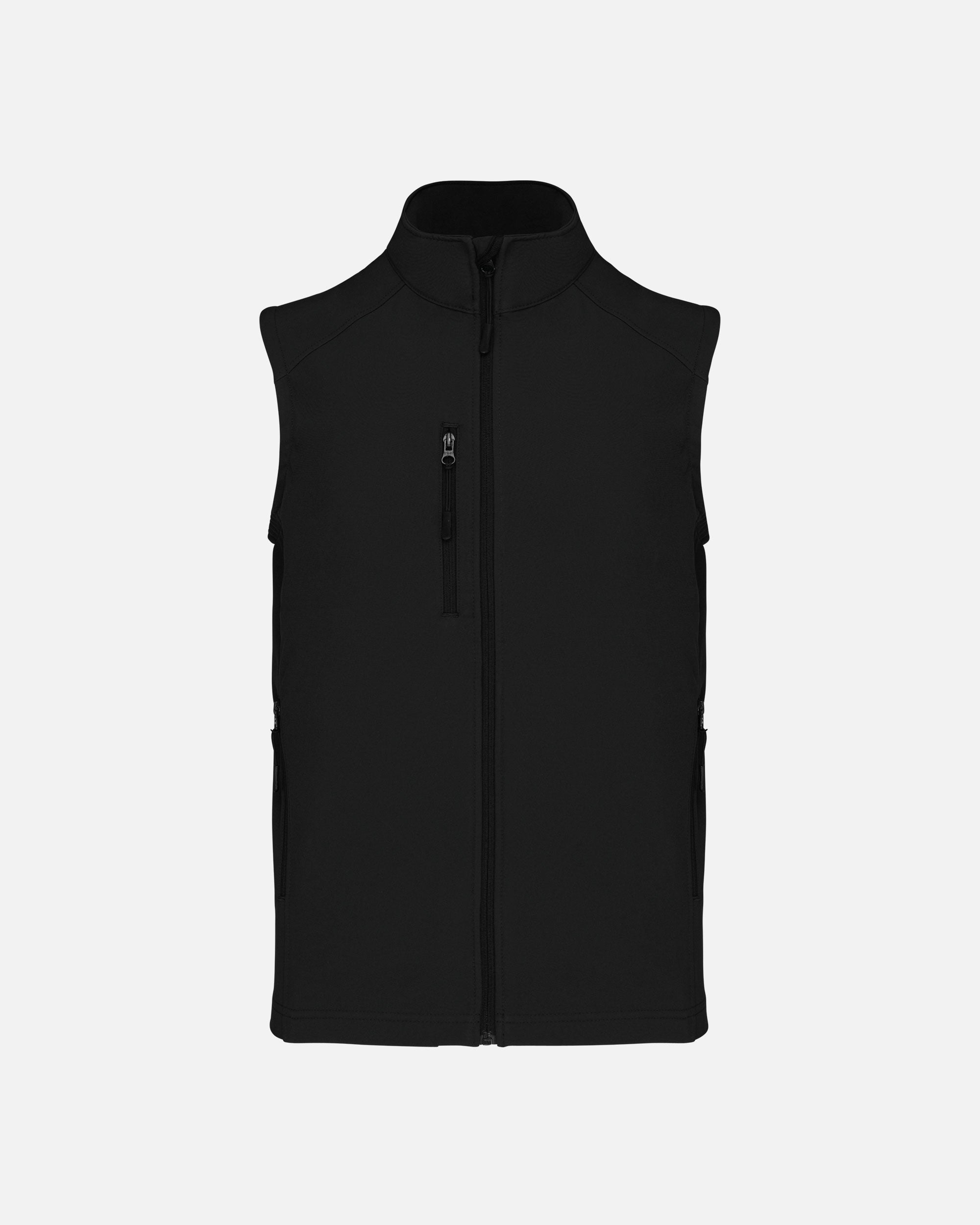 Herren Softshell Weste Black von VIVID