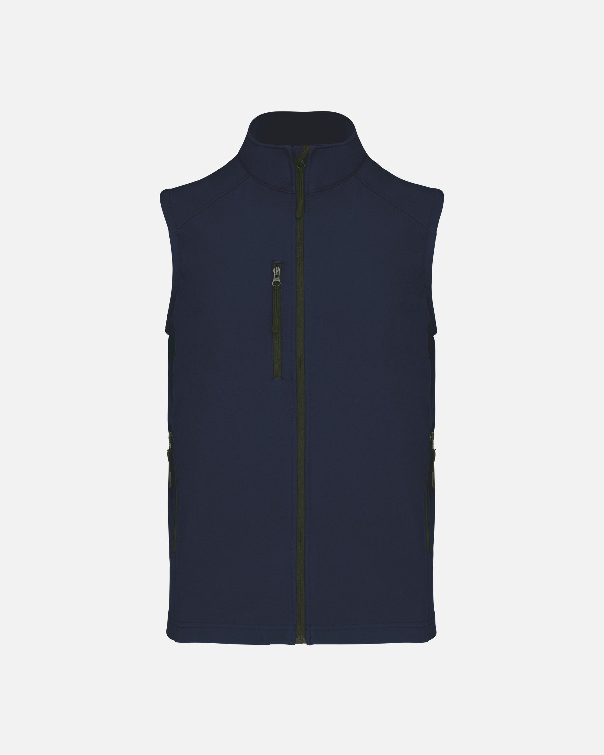 Herren Softshell Weste Navy Blue von VIVID