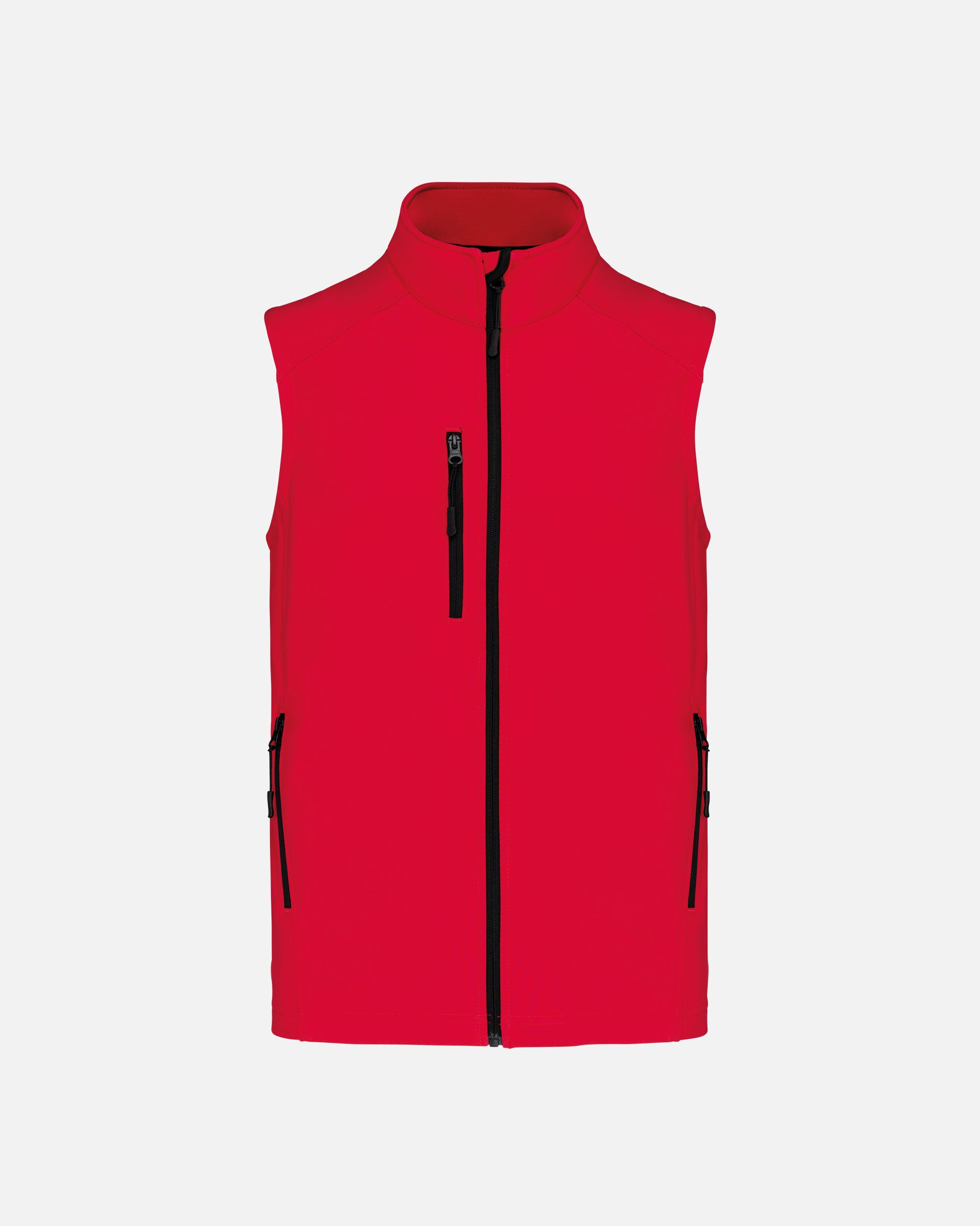 Herren Softshell Weste Fire Red von VIVID