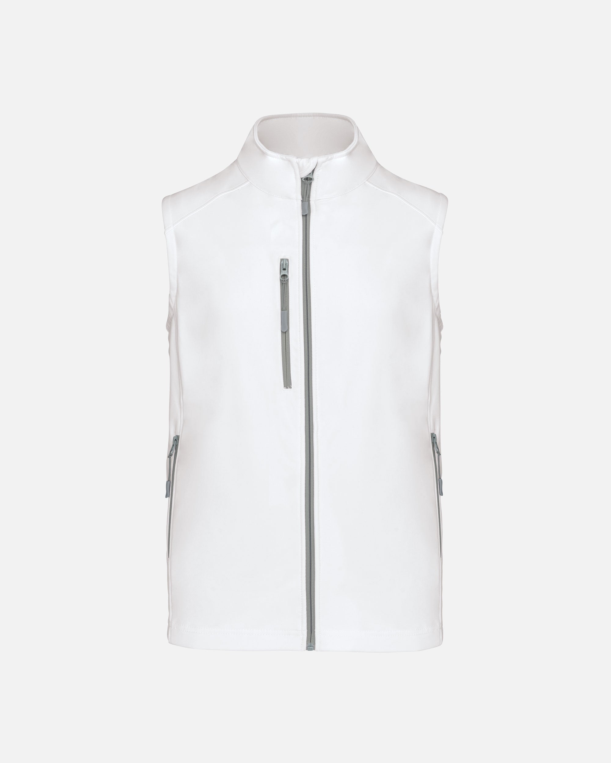 Herren Softshell Weste White von VIVID