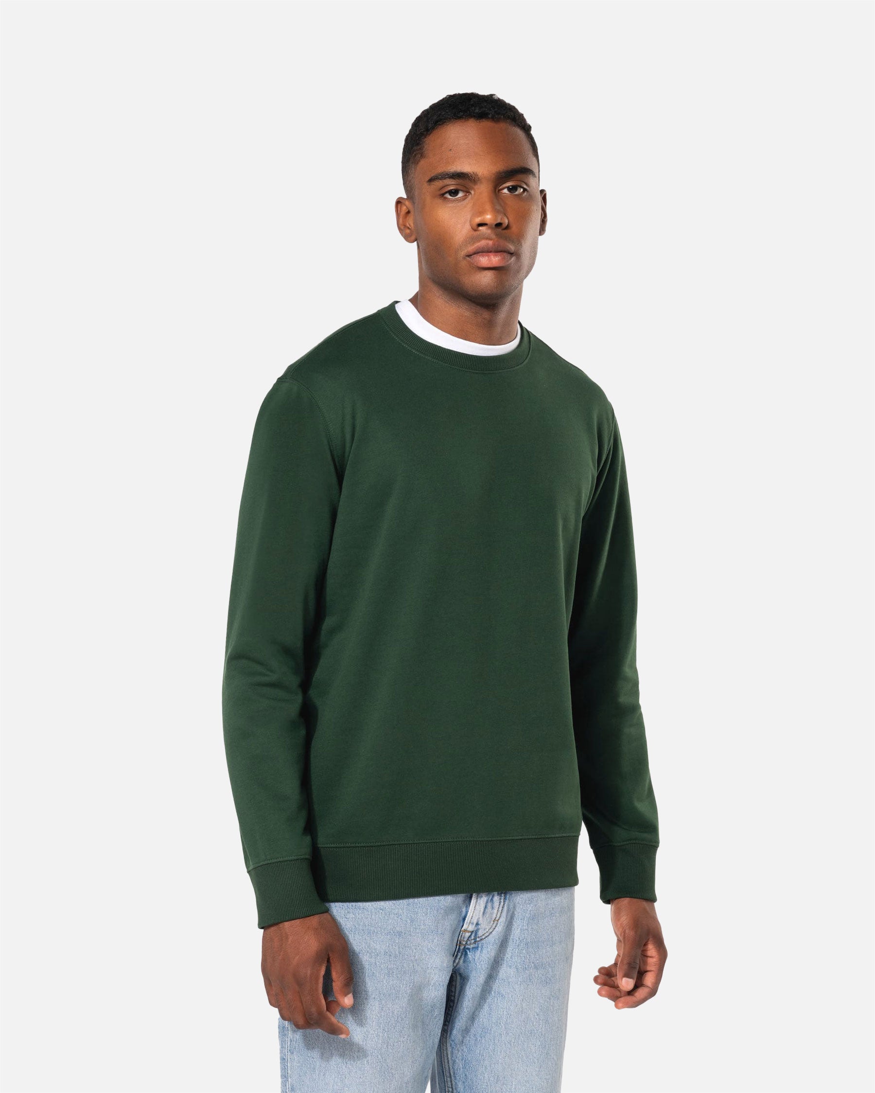Klassisches Unisex Sweatshirt Forest Green von VIVID