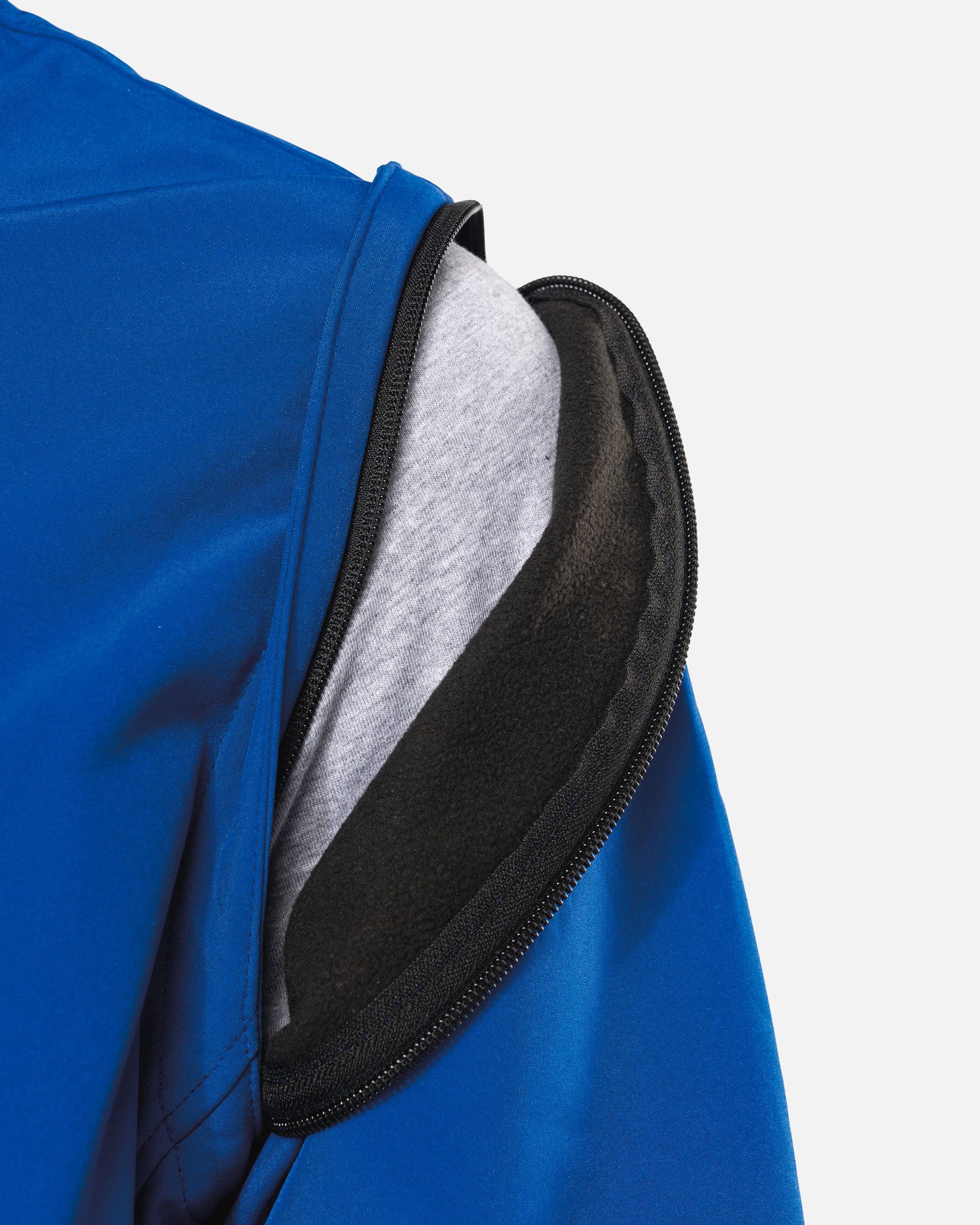 Unisex Softshell Jacke mit abnehmbarer Kapuze und Ärmeln von VIVID