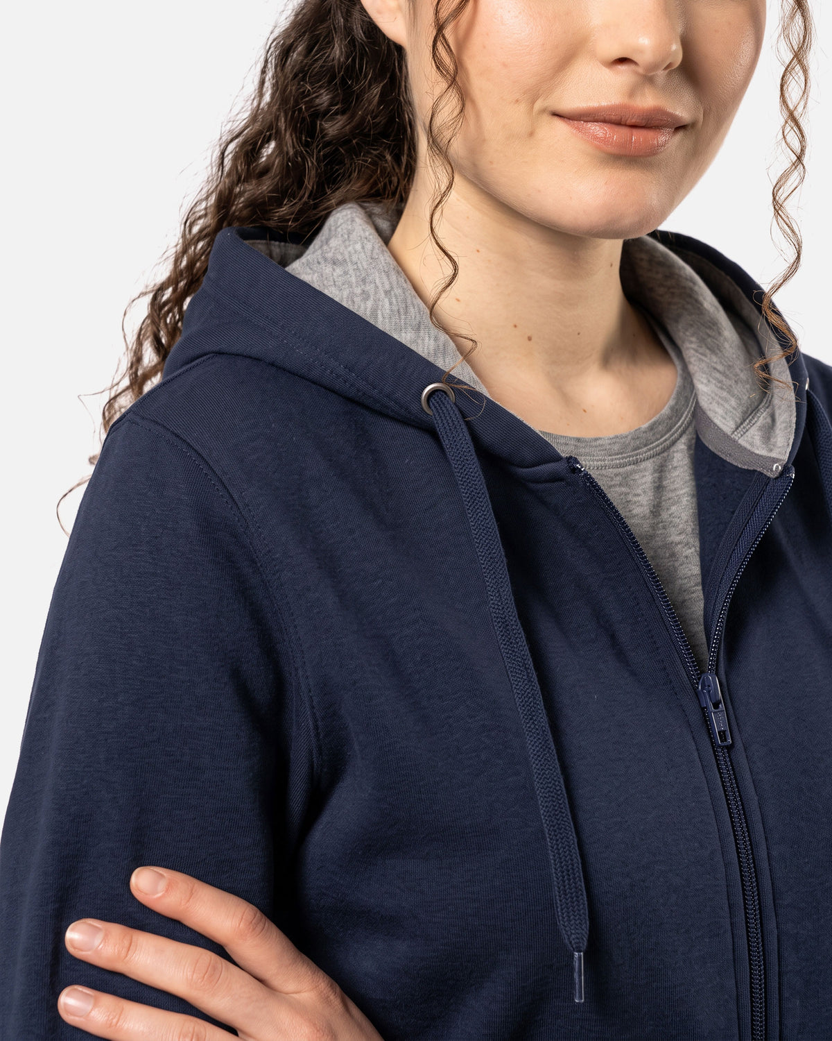 Schweres Unisex Zip Kapuzensweatshirt von VIVID