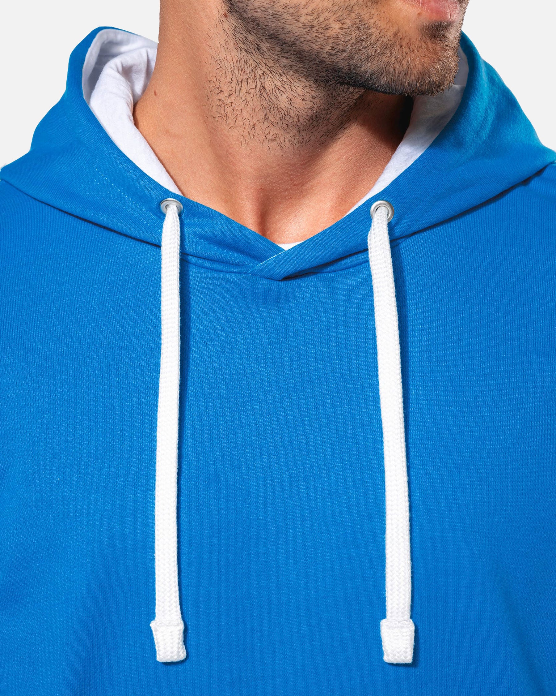 Zweifarbiges Herren Kapuzensweatshirt von VIVID
