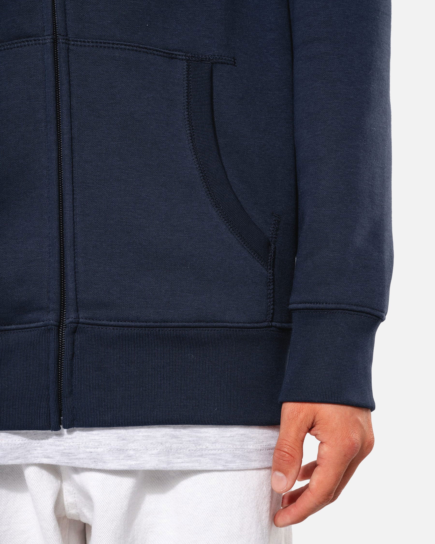 Herren Zip Kapuzensweatshirt