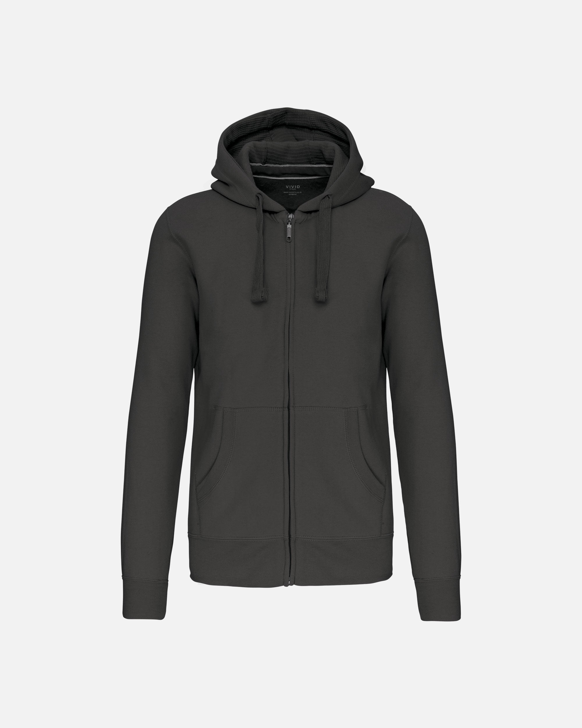 Herren Zip Kapuzensweatshirt