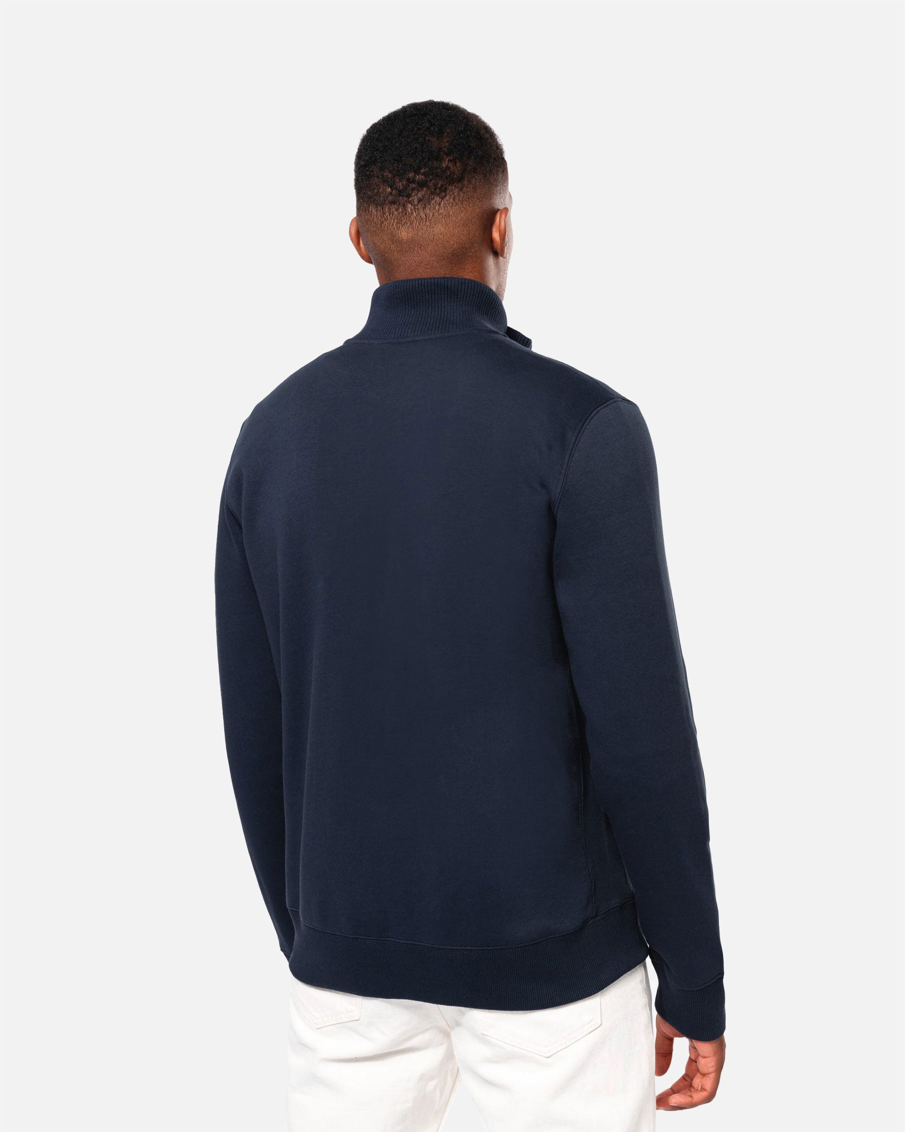 Schweres Herren Fleece 1/4 Zip Sweatshirt von VIVID