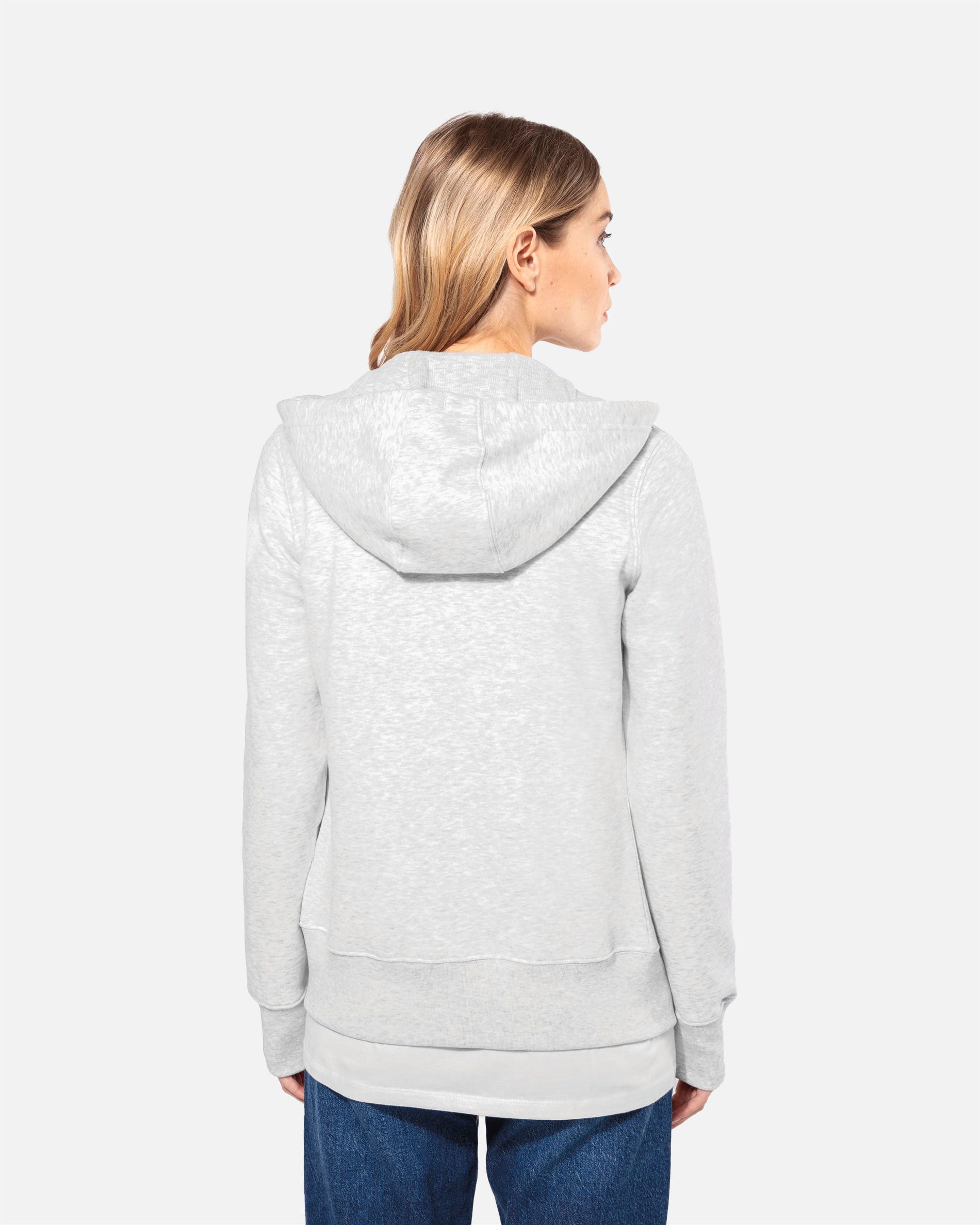 Damen Zip Kapuzensweatshirt von VIVID