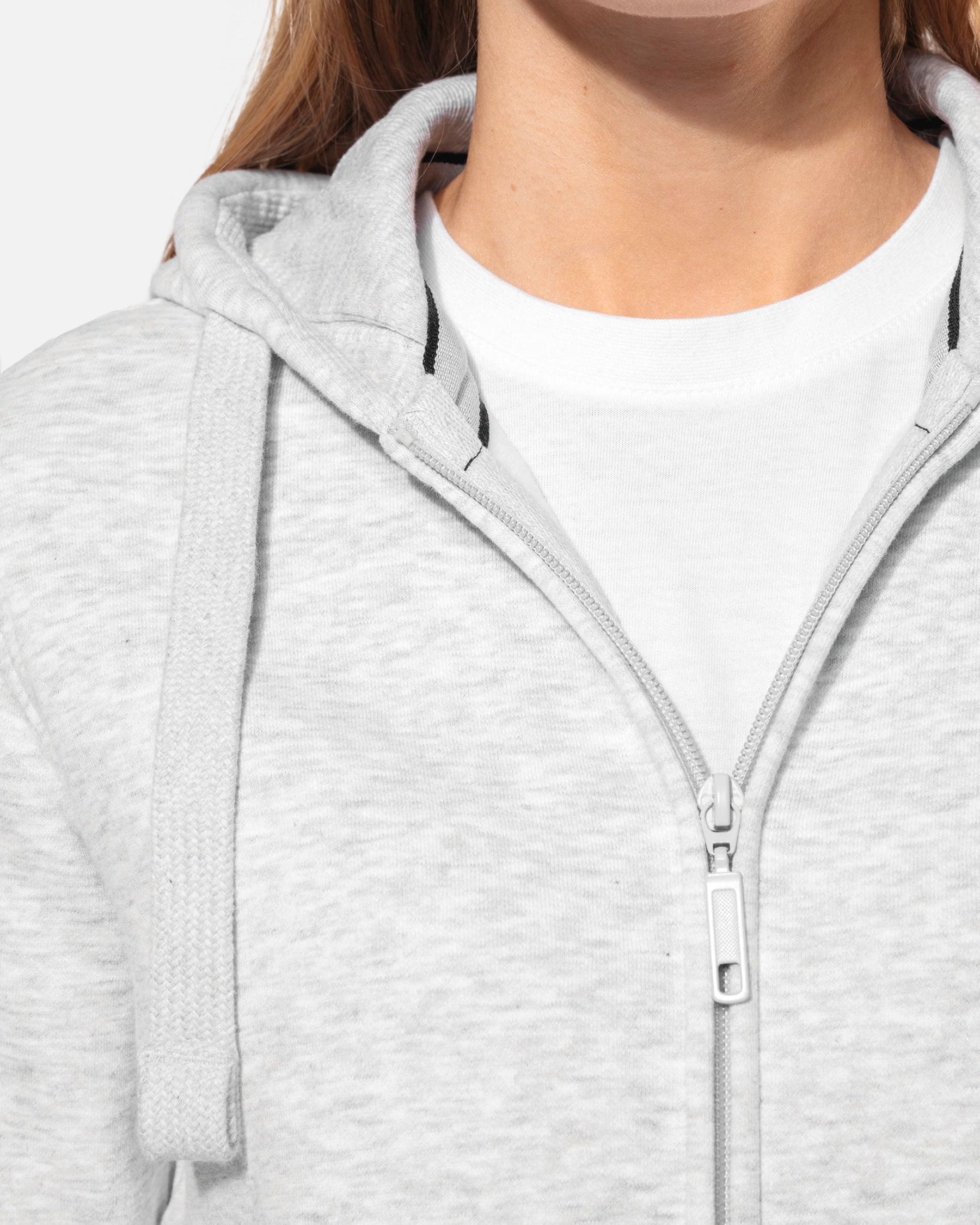 Damen Zip Kapuzensweatshirt von VIVID