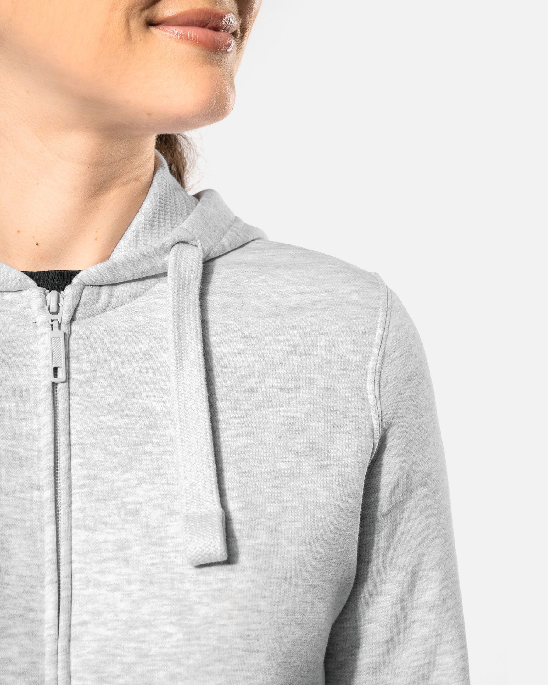 Damen Zip Kapuzensweatshirt von VIVID