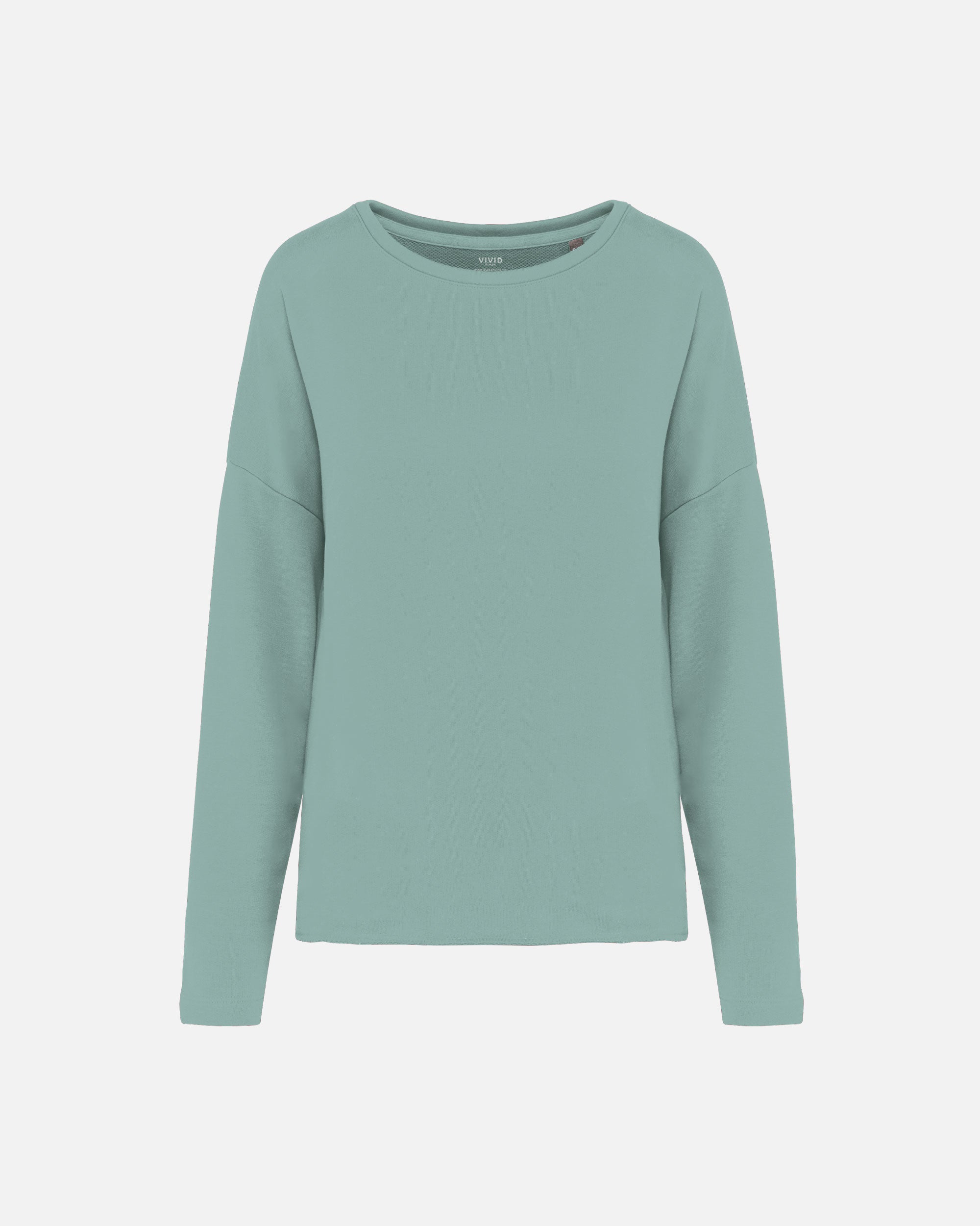 Lockeres Damen Sweatshirt Sage von VIVID