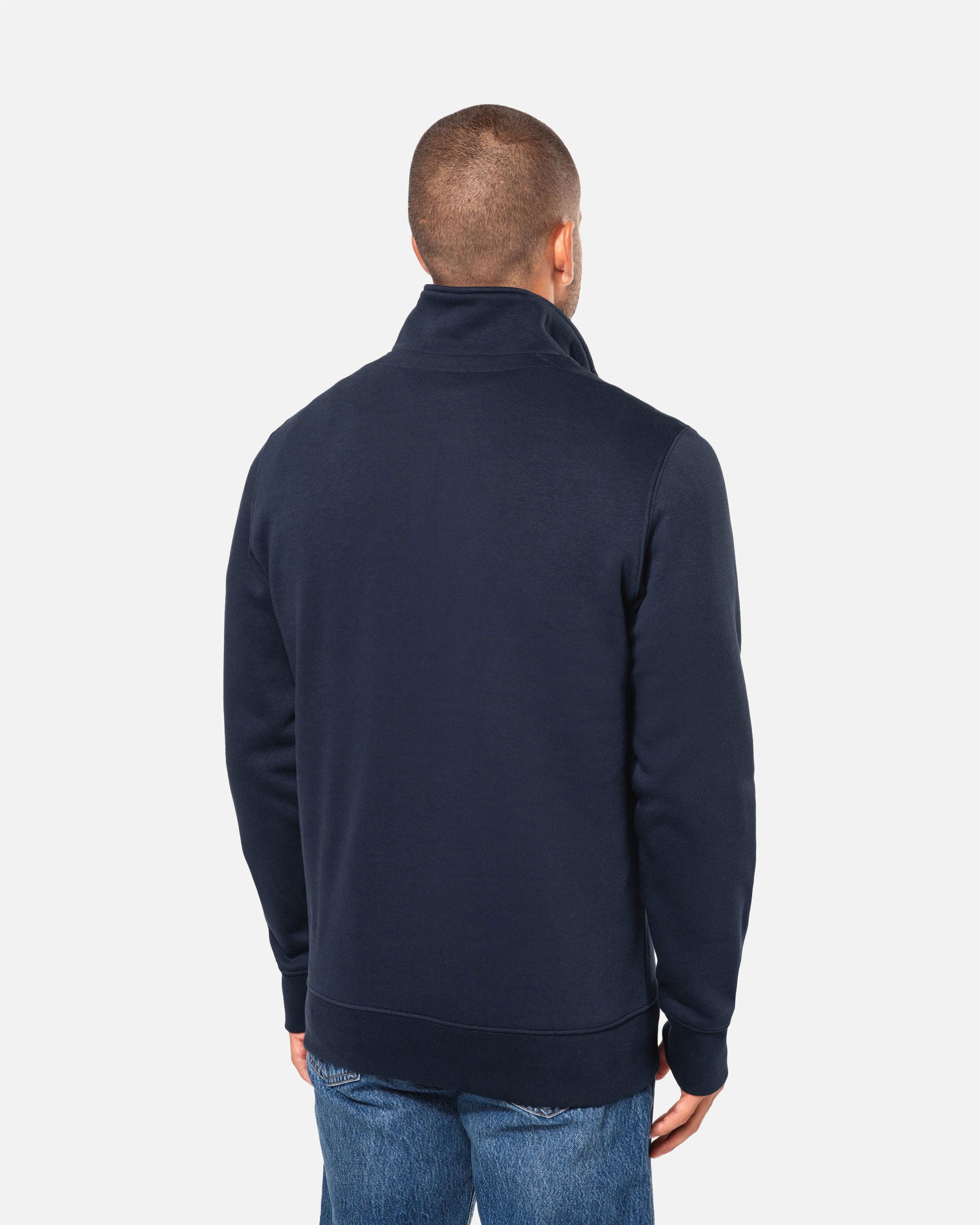 Klassisches Herren 1/4 Zip Sweatshirt von VIVID