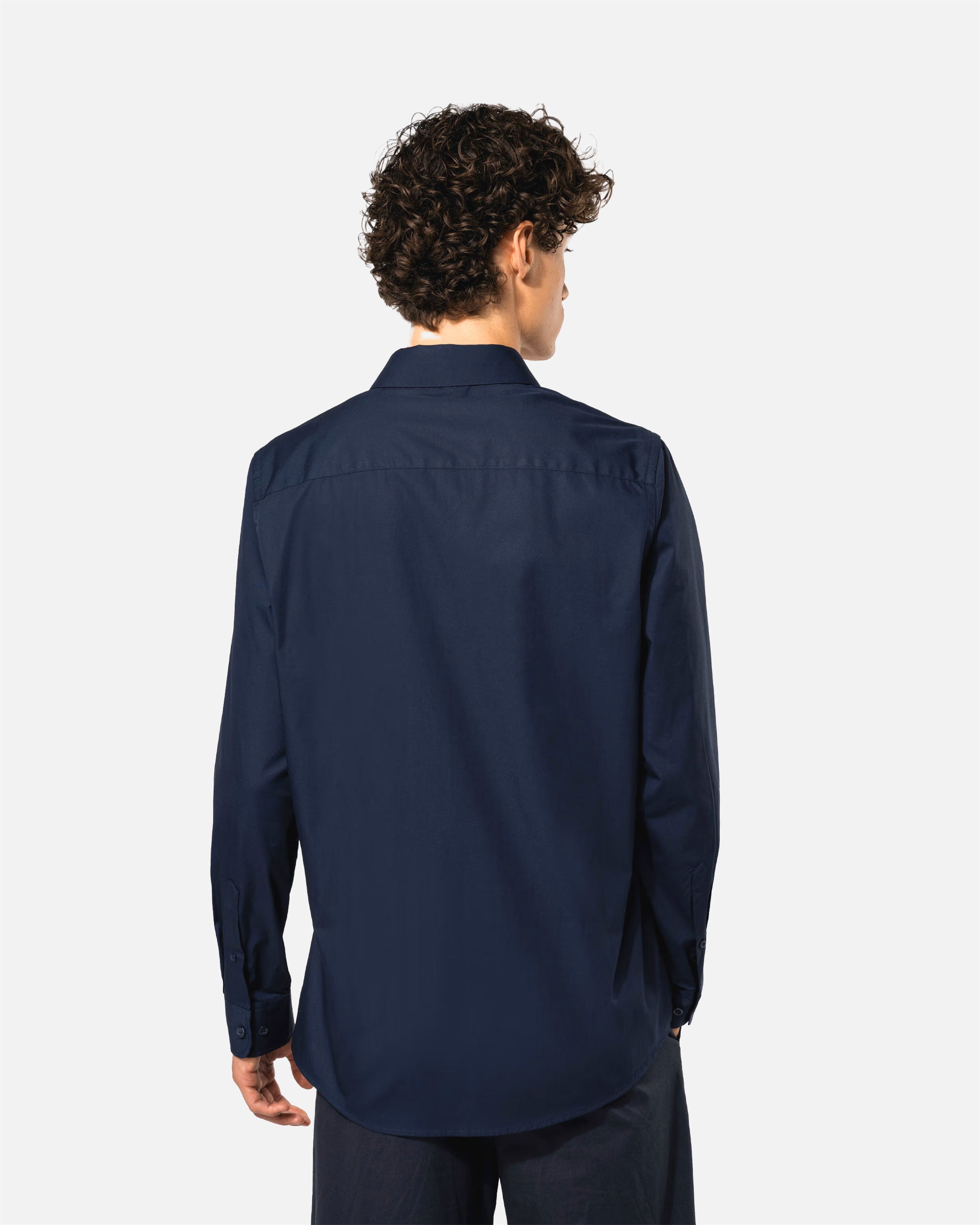 Klassisches Herren Popeline Langarmhemd 2.0 von VIVID