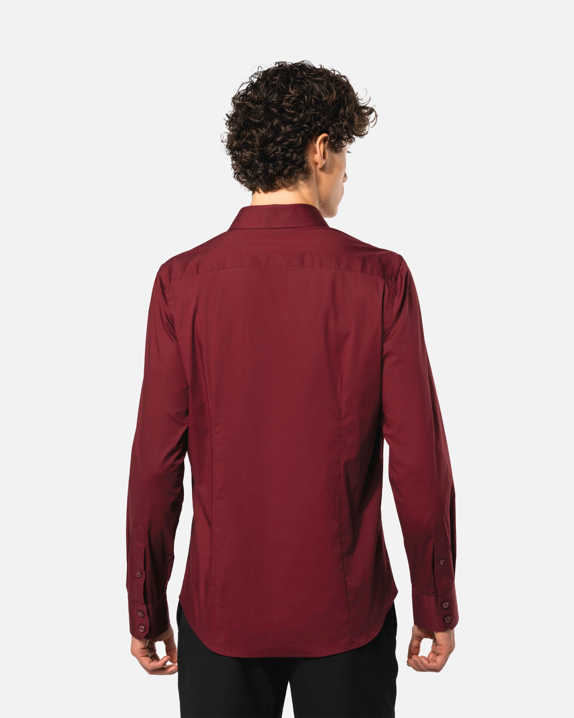 Herren Stretch Langarmhemd von VIVID