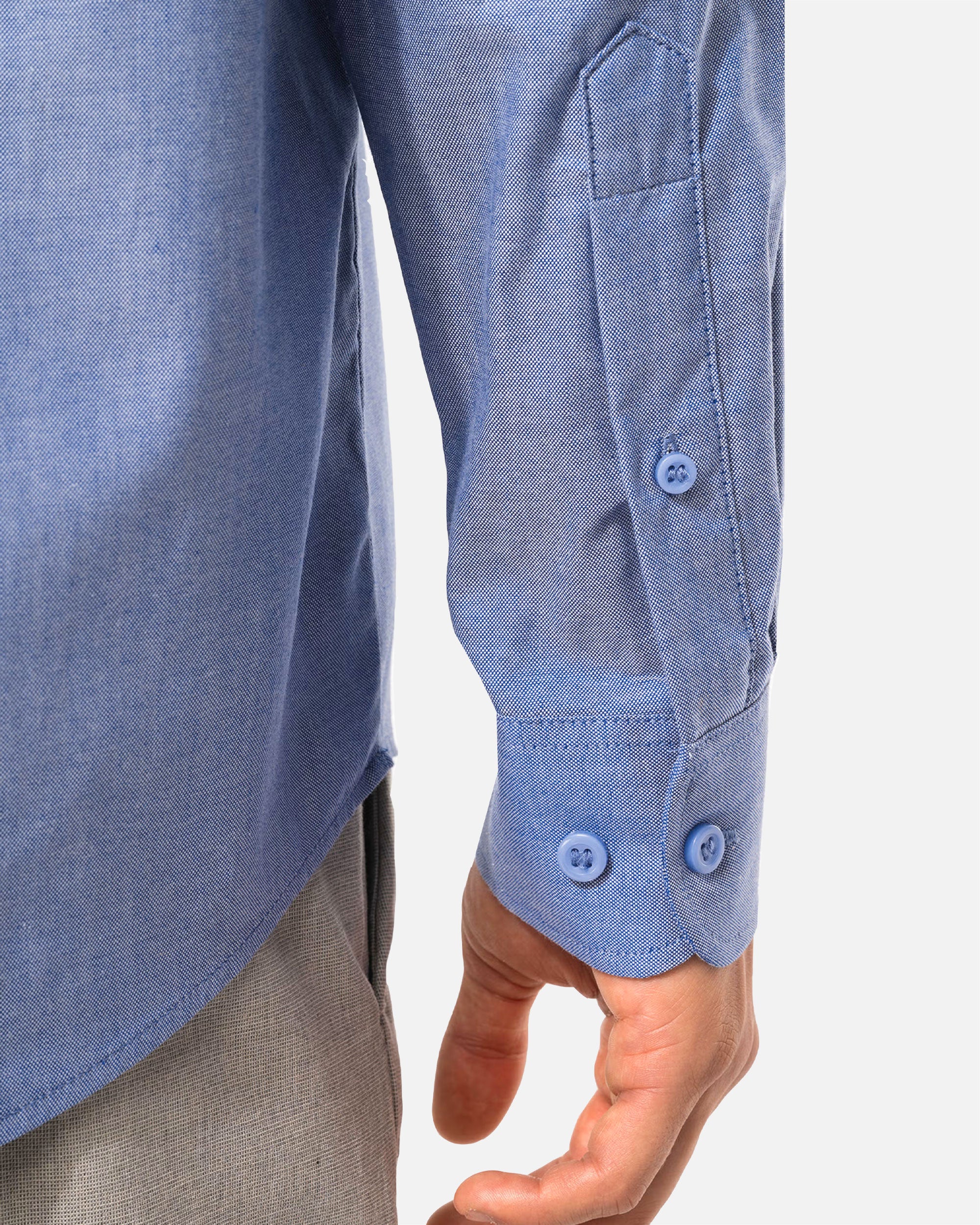 Herren Oxford Langarmhemd von VIVID