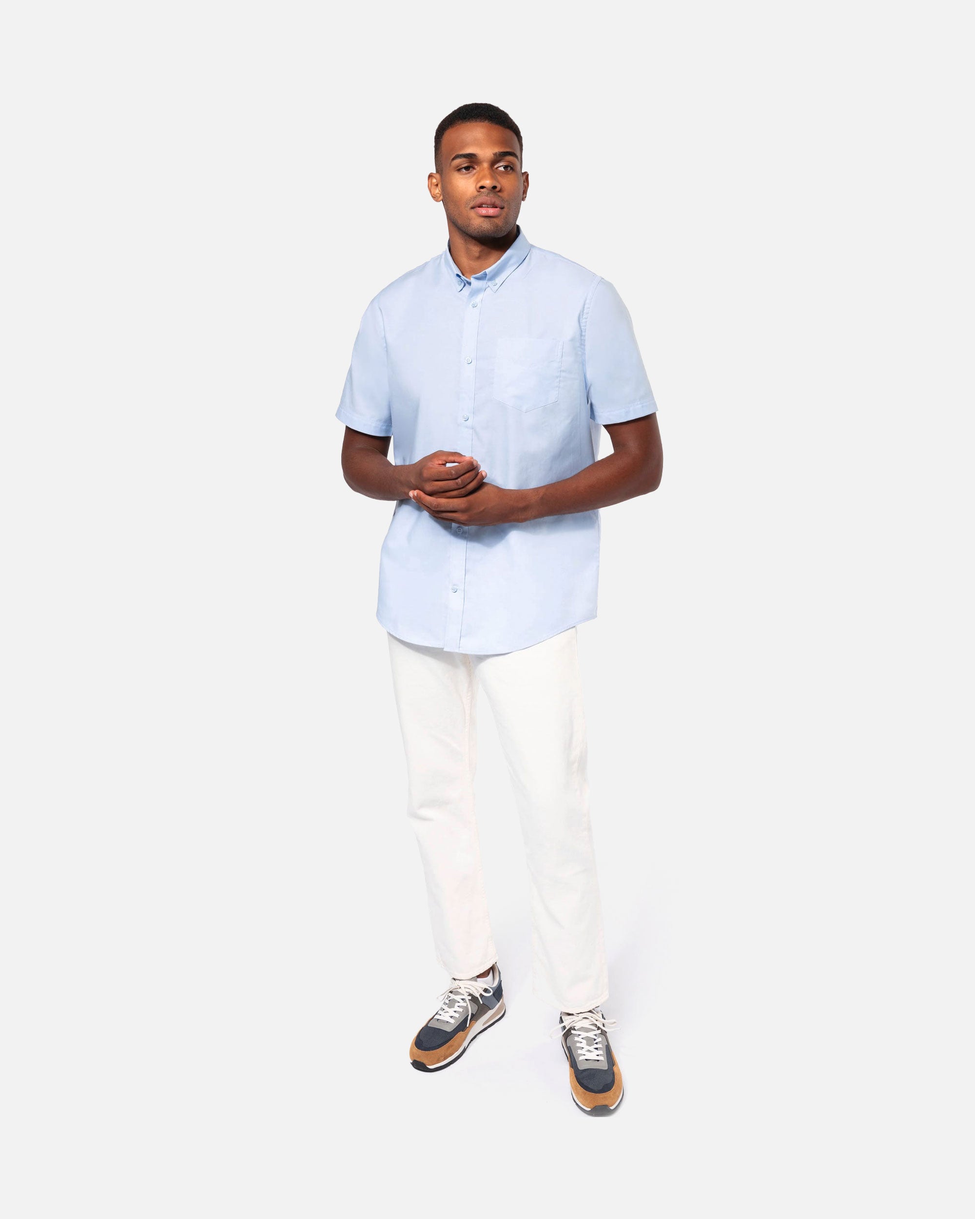 Herren Oxford Kurzarm Hemd von VIVID