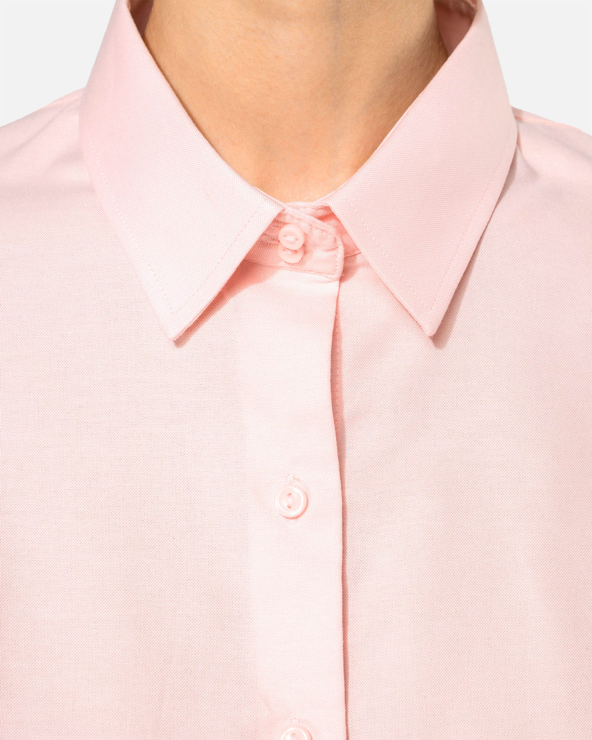 Damen Oxford Kurzarmbluse von VIVID