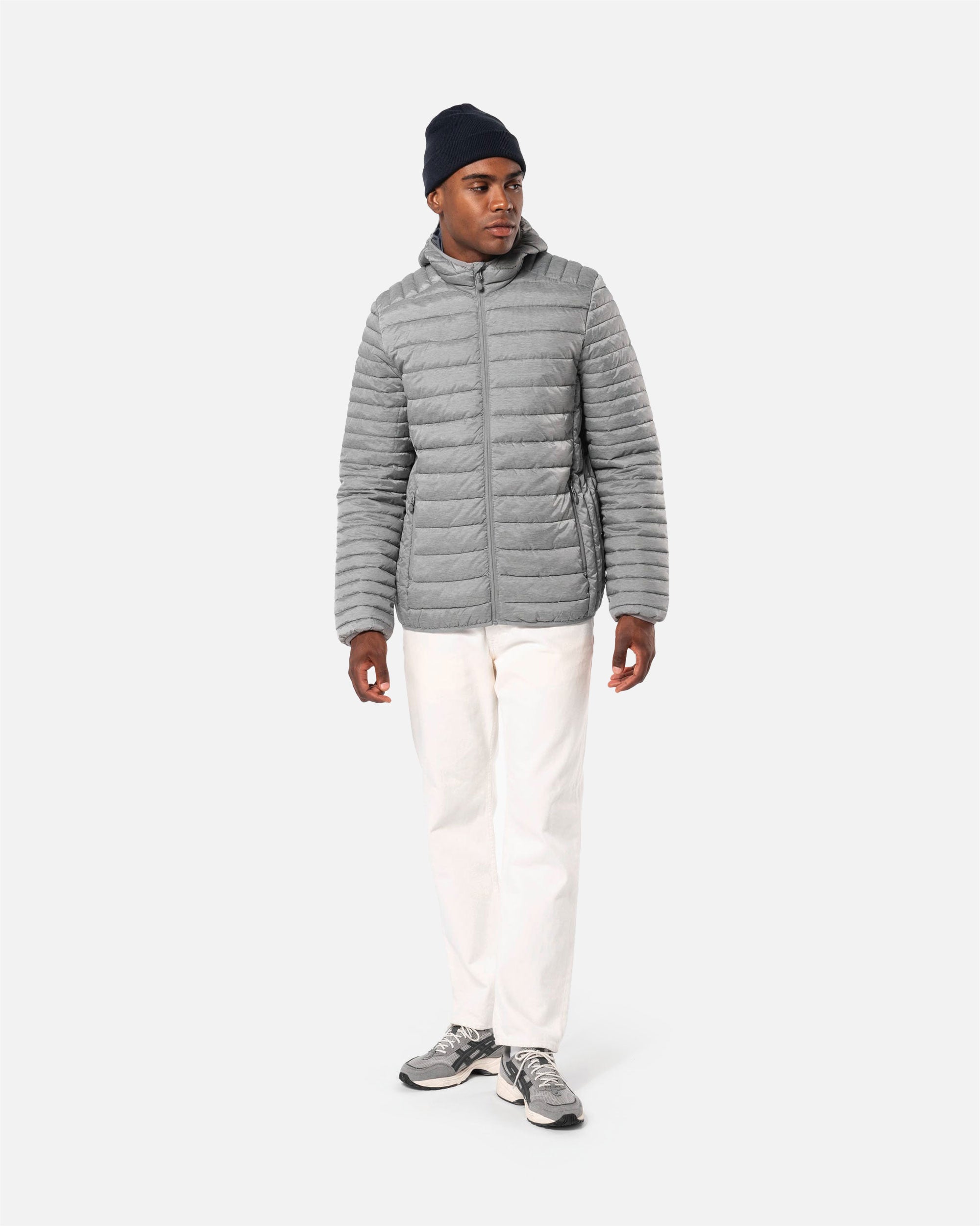Leichte Herren Steppjacke mit Kapuze von VIVID