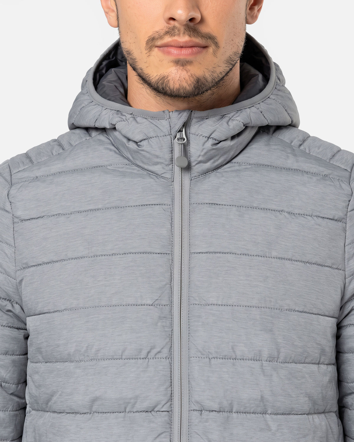 Leichte Herren Steppjacke mit Kapuze von VIVID