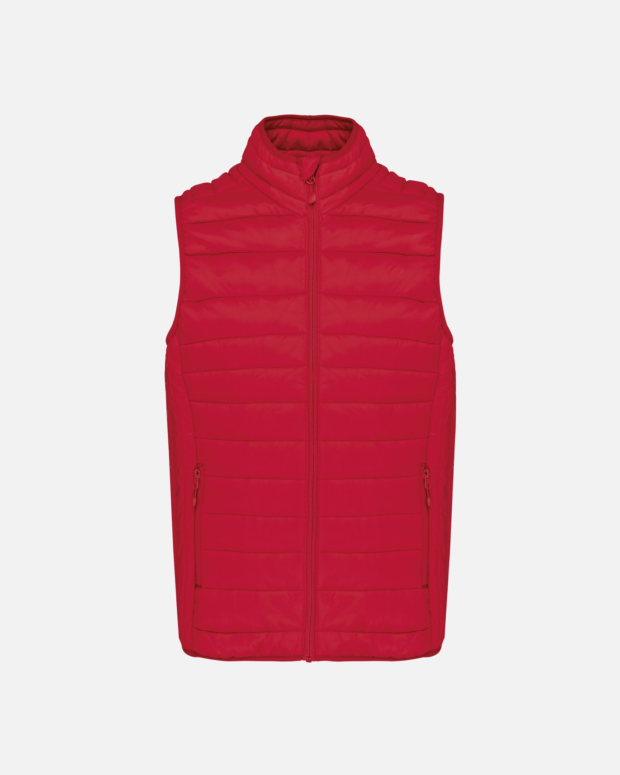 Leichte Herren Steppweste Fire Red von VIVID